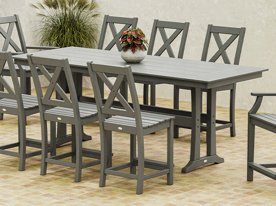 Counter Tables for 7–8 Seats