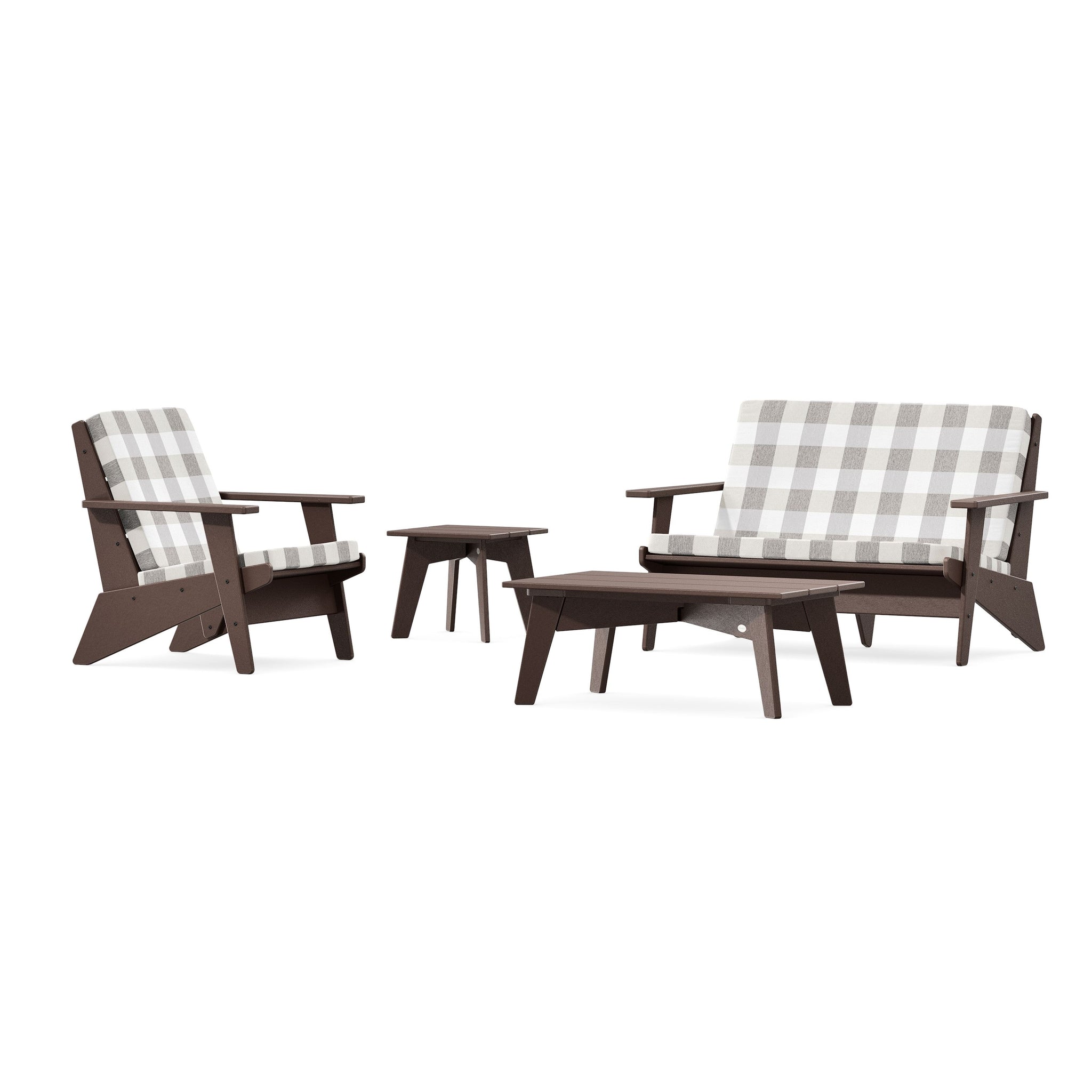 Riviera Modern Lounge 4-Piece Set