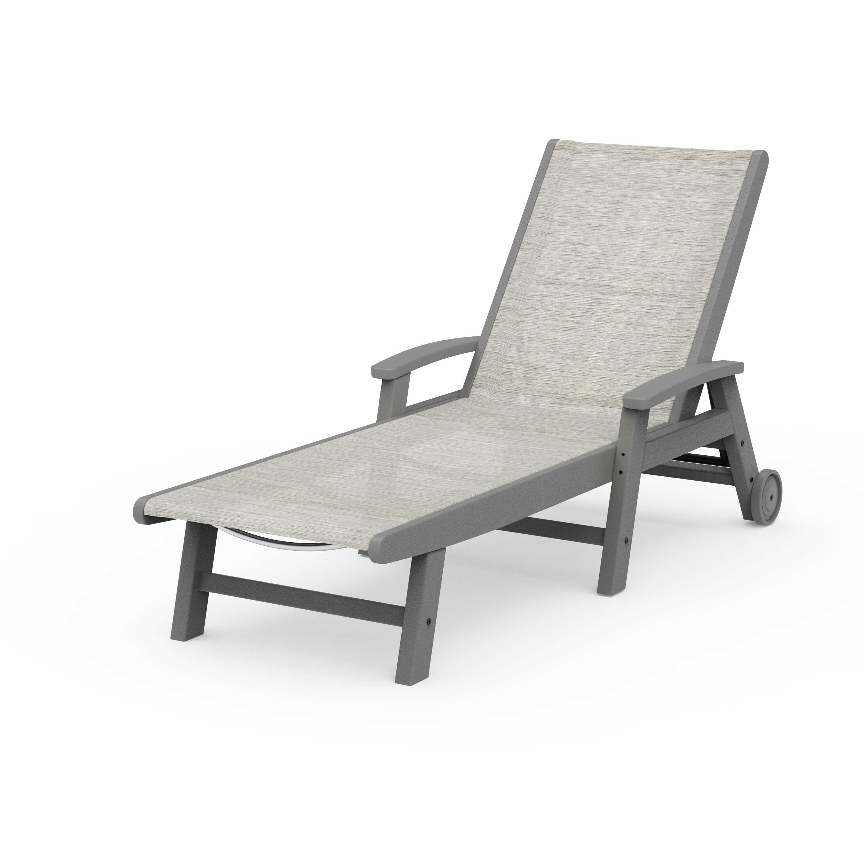 Coastal Chaise with Wheels