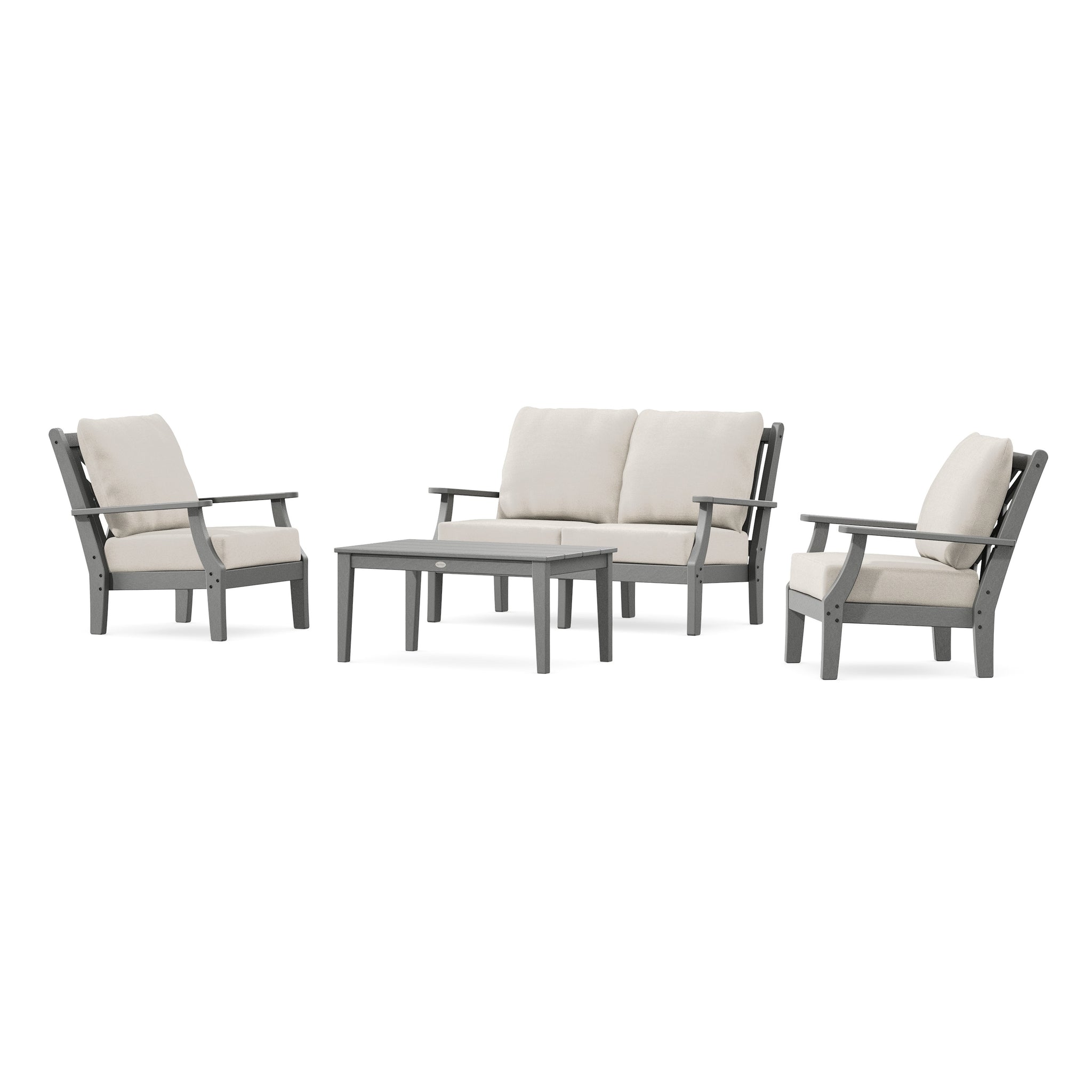 Wovendale 4-Piece Deep Seating Set with Loveseat