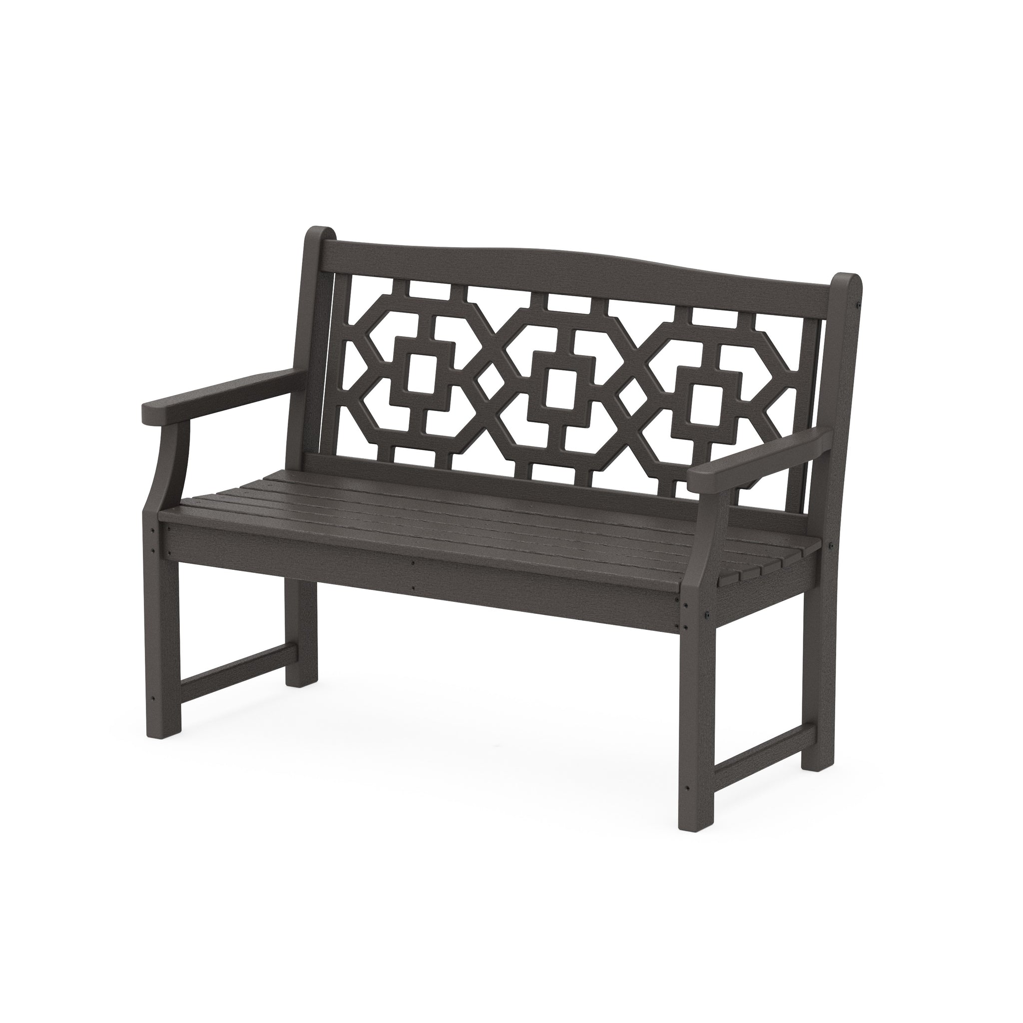 Chinoiserie 48" Garden Bench