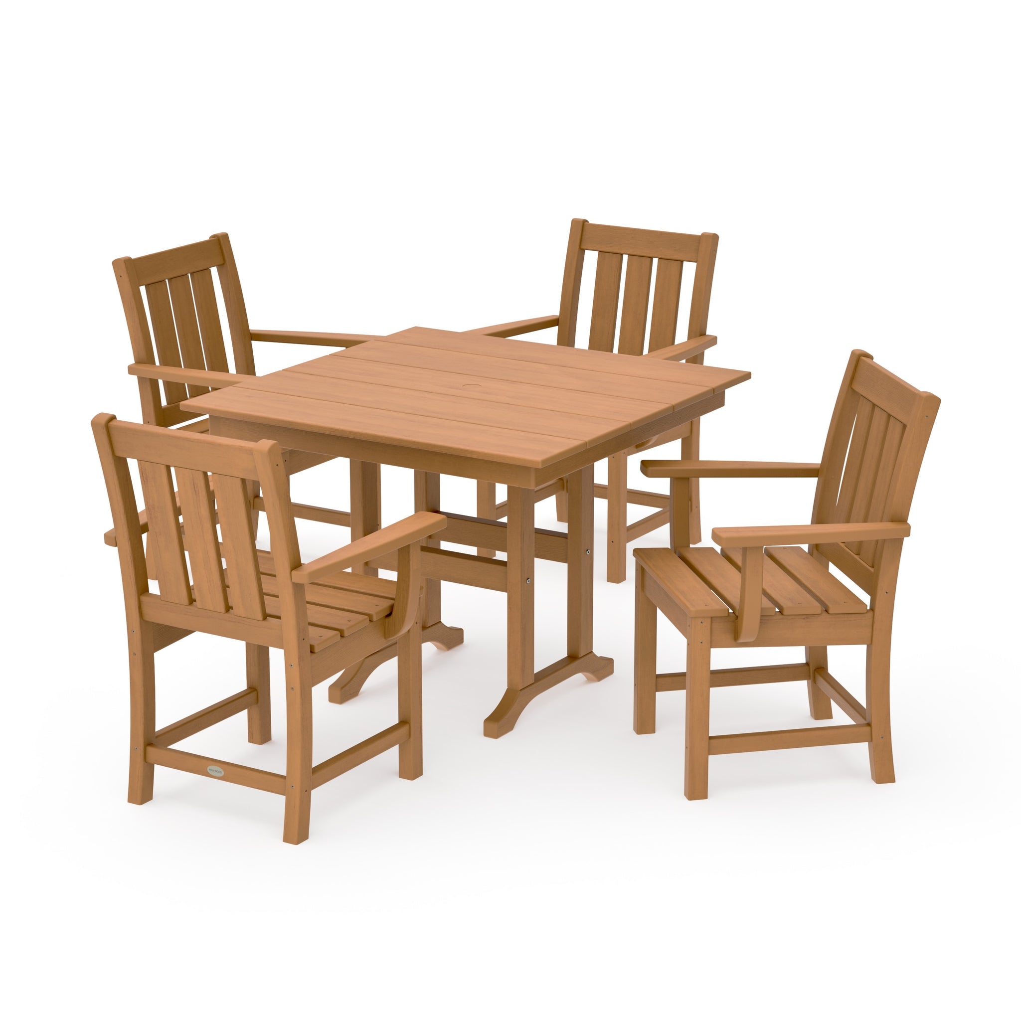 Oxford 5-Piece Farmhouse Dining Set