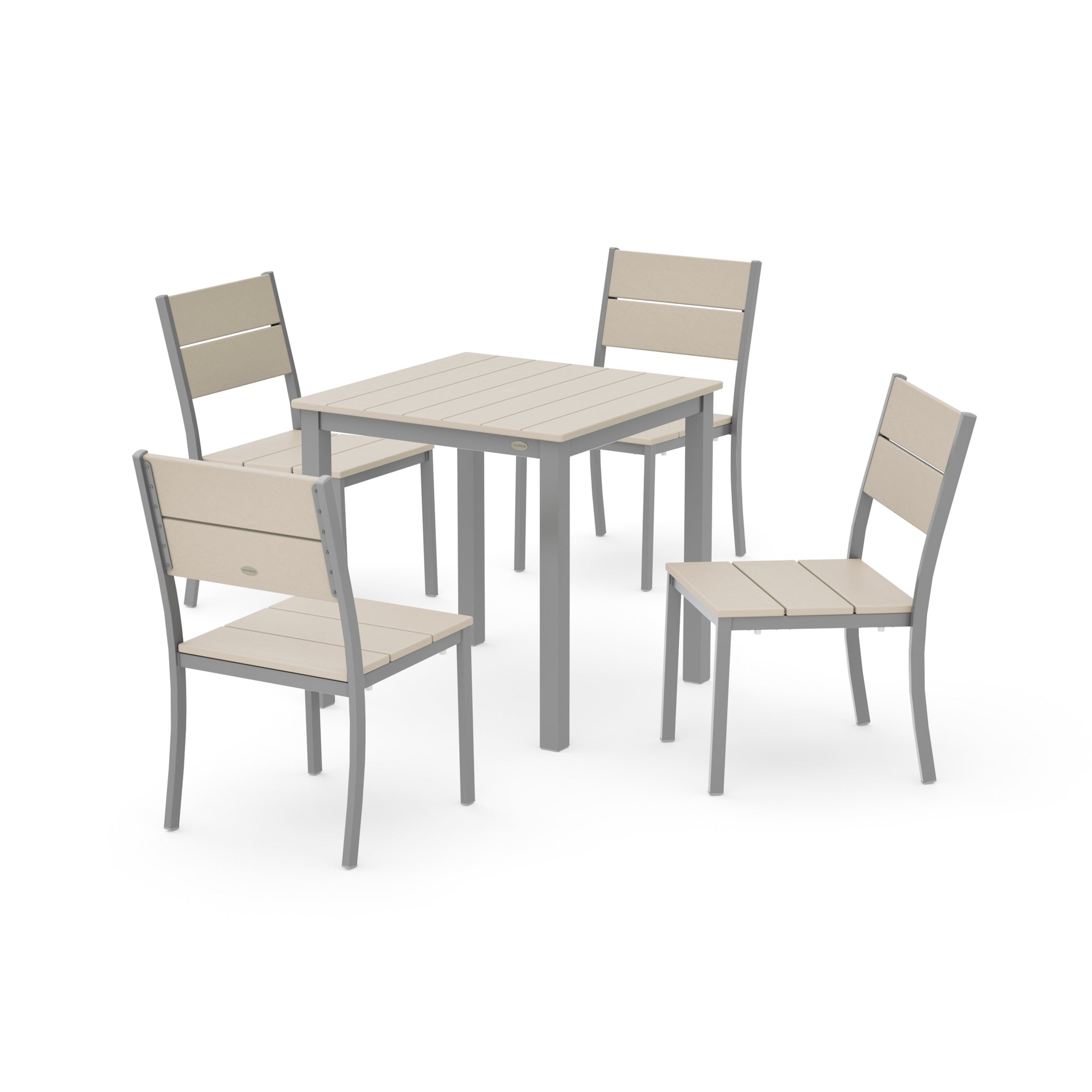 Main Street 5-Piece Square Dining Set- Small