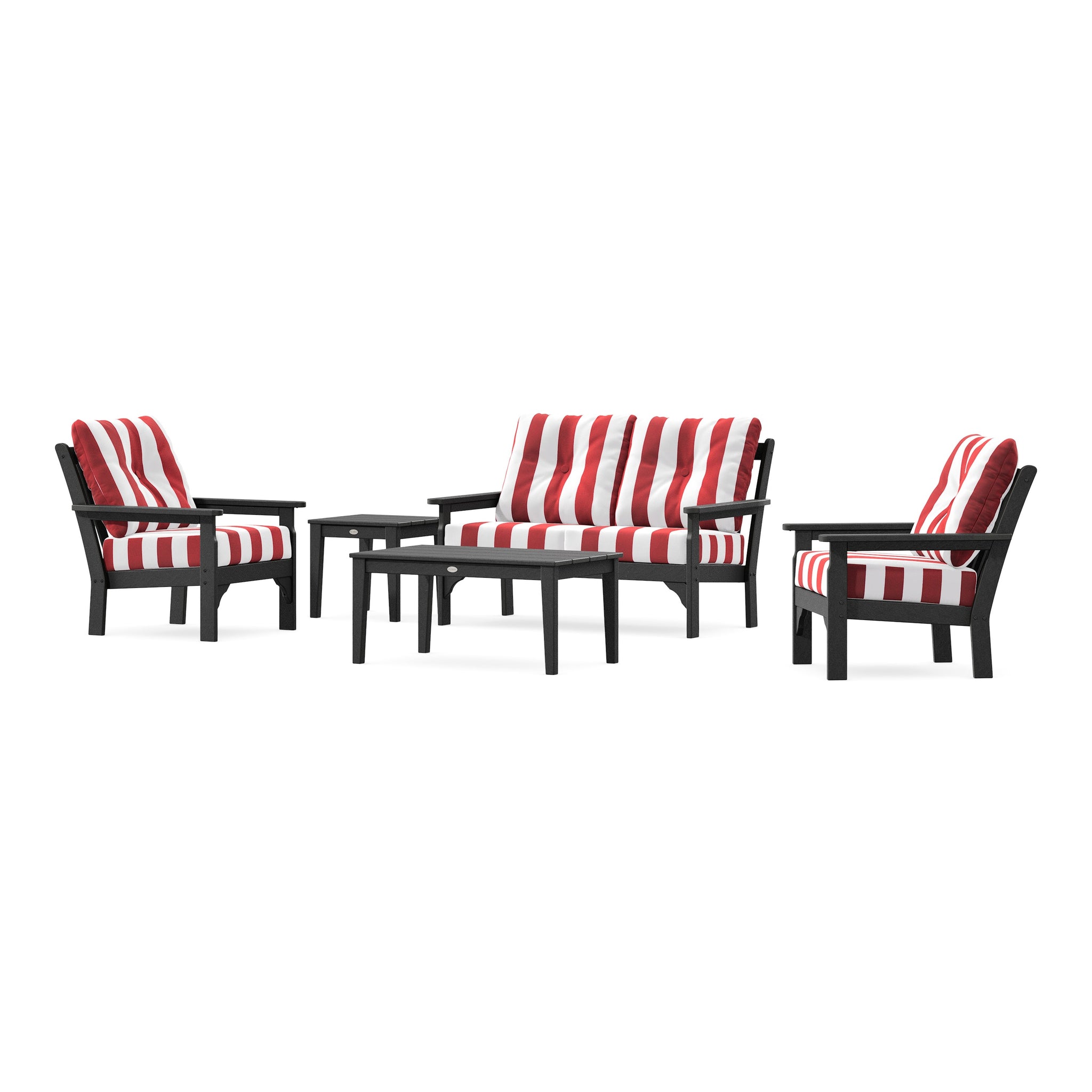 Vineyard 5-Piece Deep Seating Set