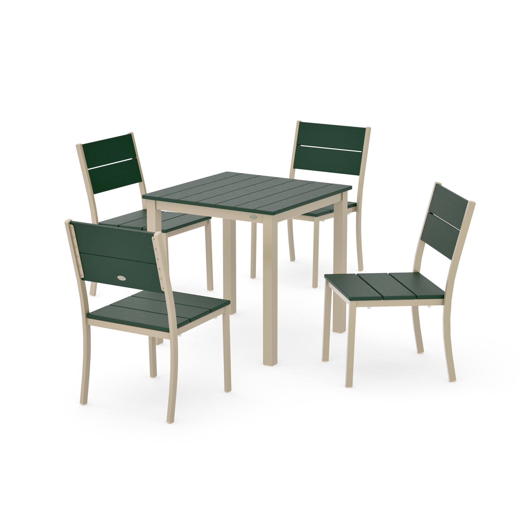 Main Street 5-Piece Square Dining Set- Small