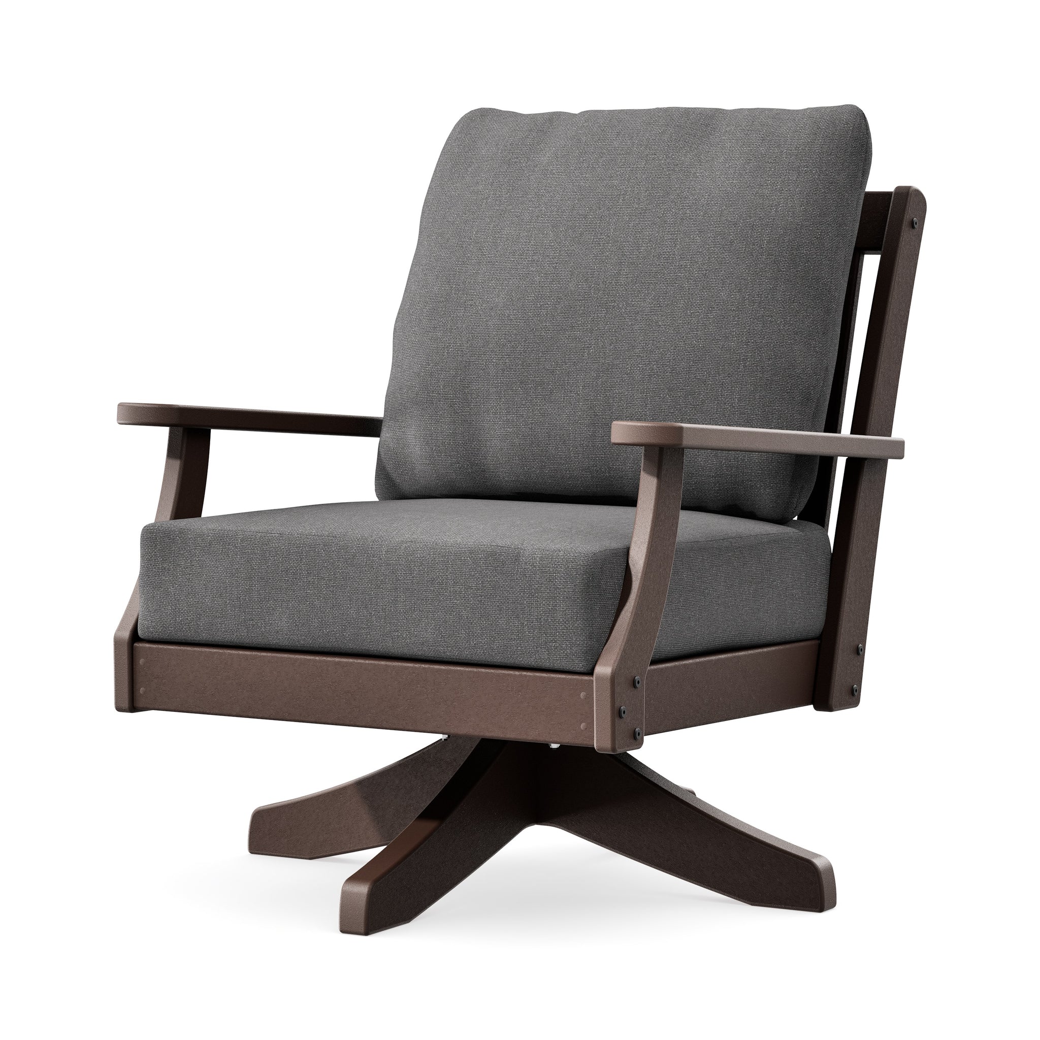 Braxton Deep Seating Swivel Chair