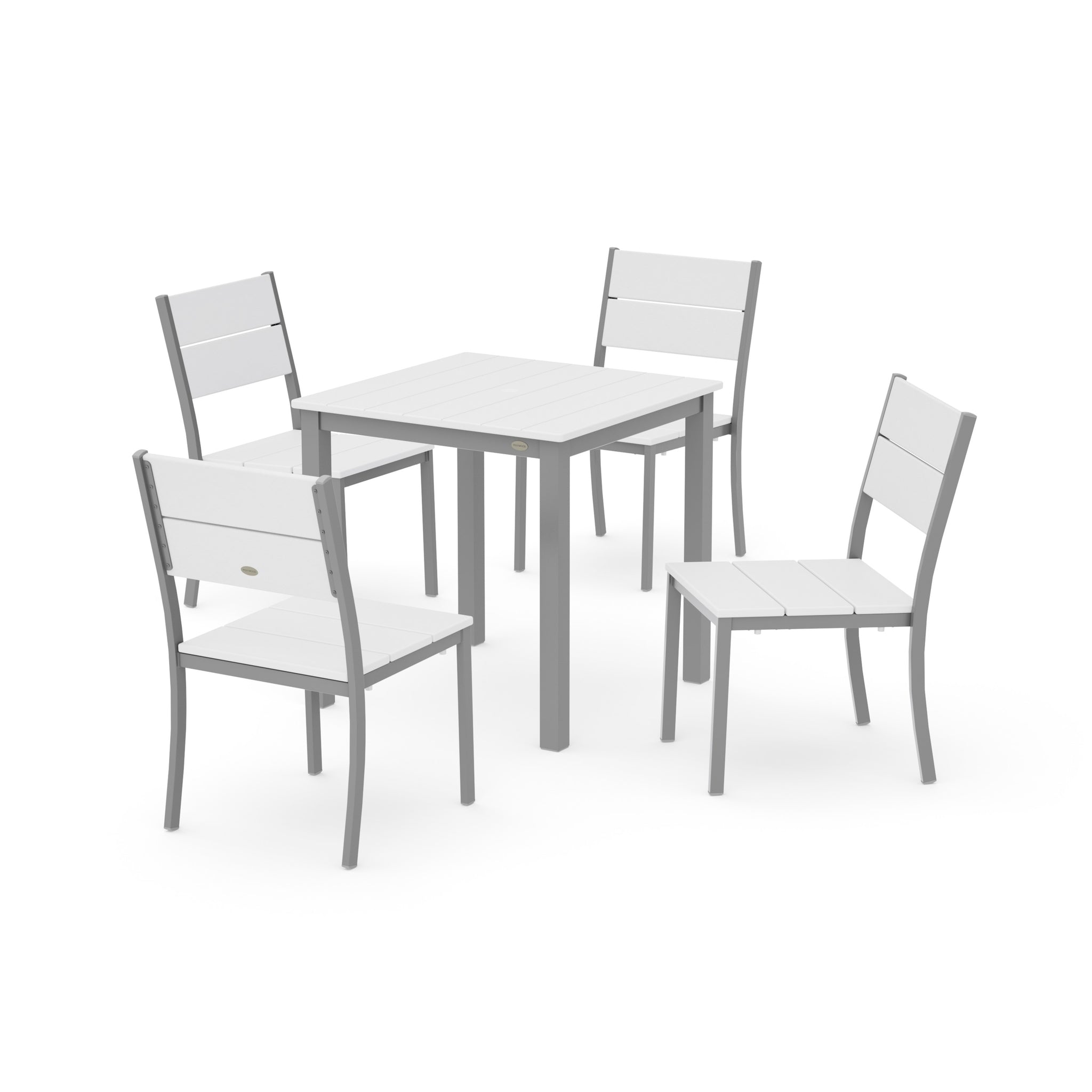 Main Street 5-Piece Square Dining Set- Small