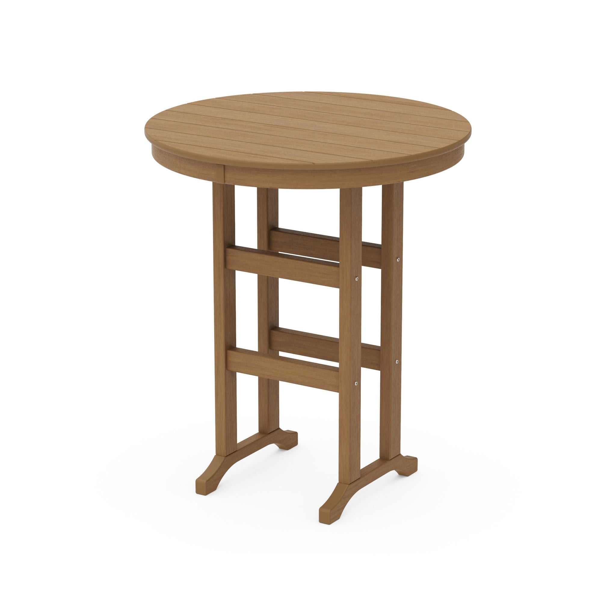36" Round Farmhouse Bar Table