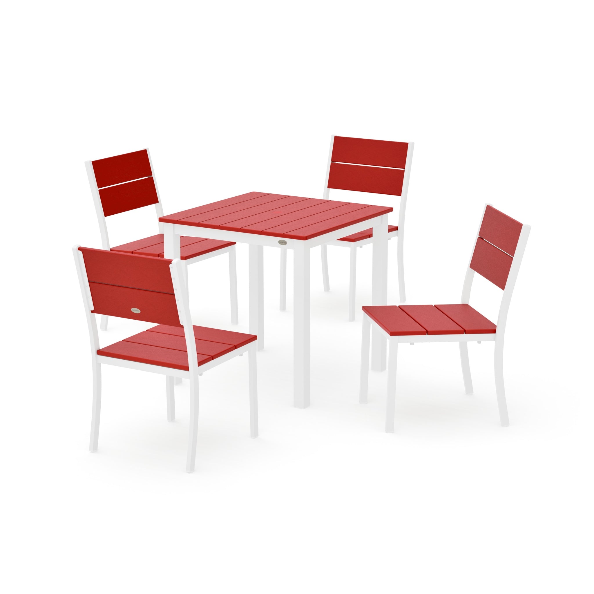 Main Street 5-Piece Square Dining Set- Small
