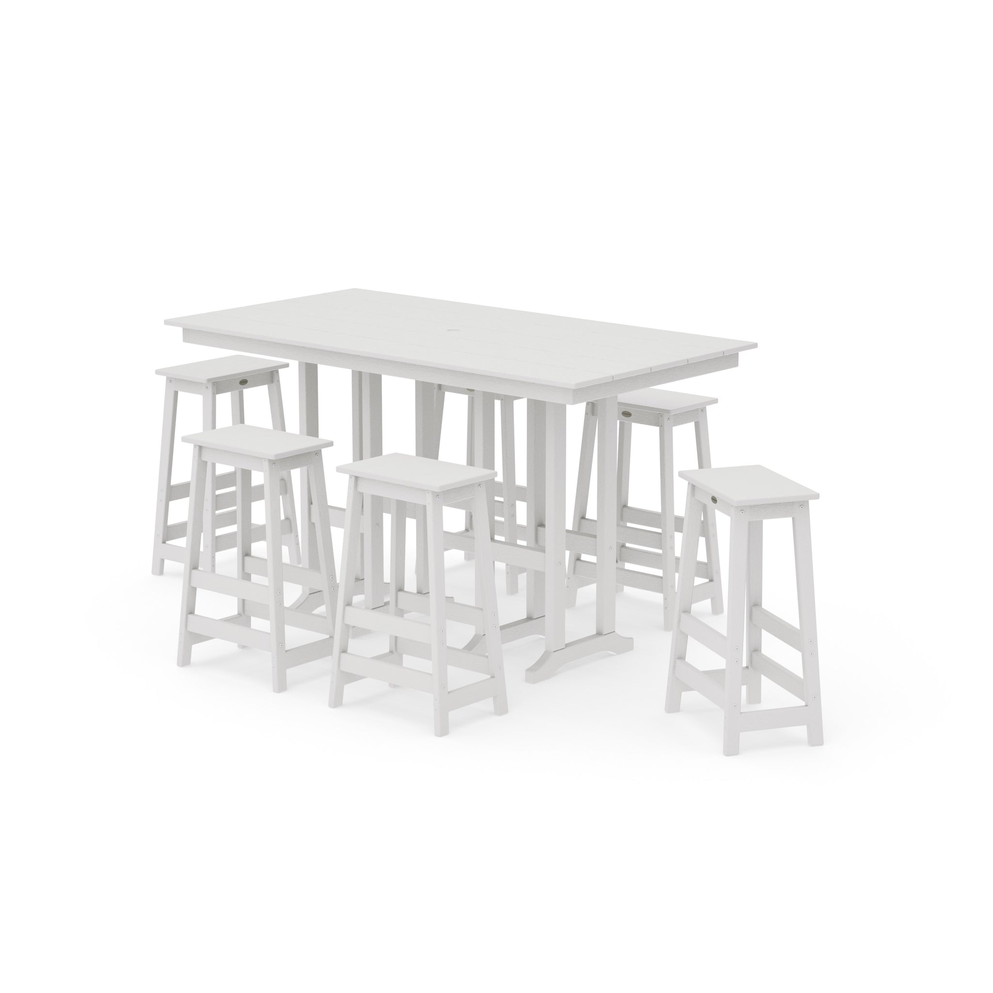 Modern Studio Bar Stool 7-Piece Set