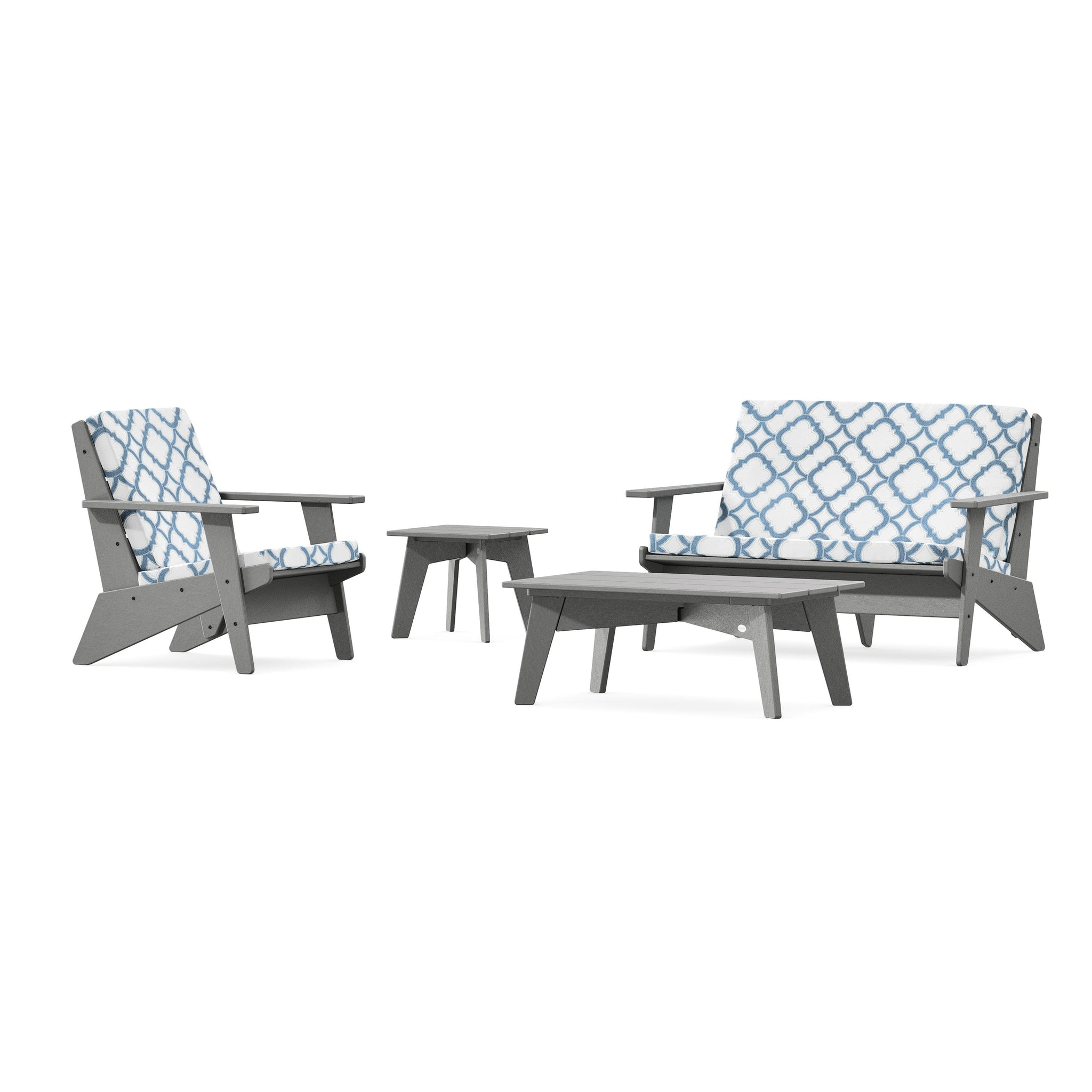 Riviera Modern Lounge 4-Piece Set