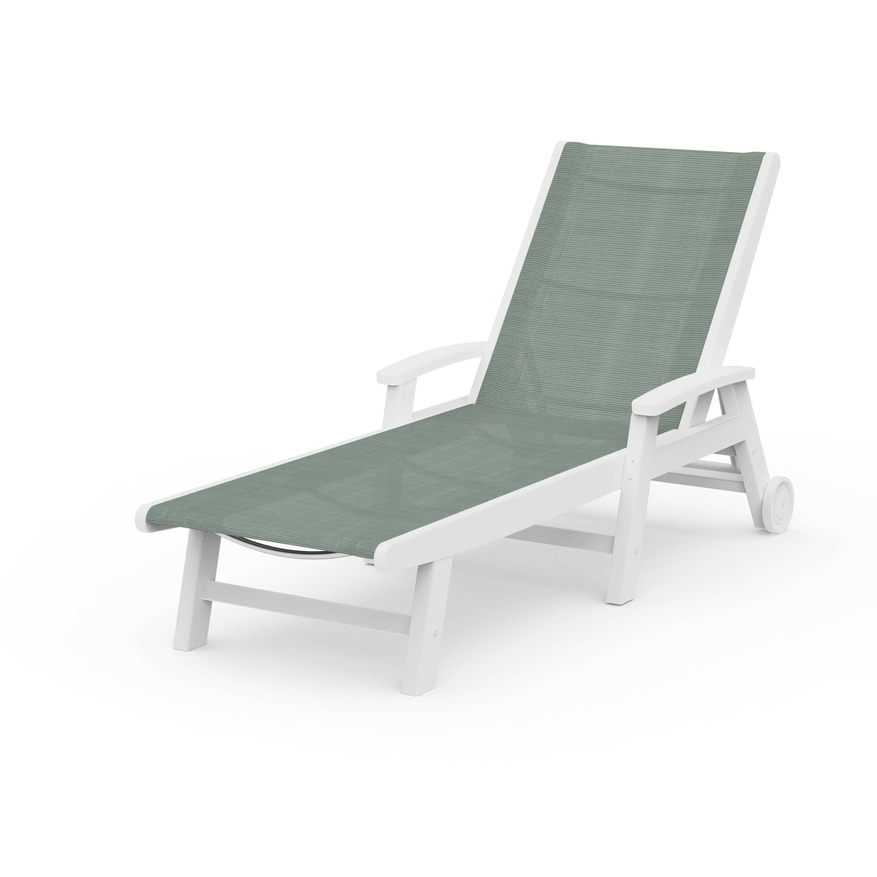 Coastal Chaise with Wheels
