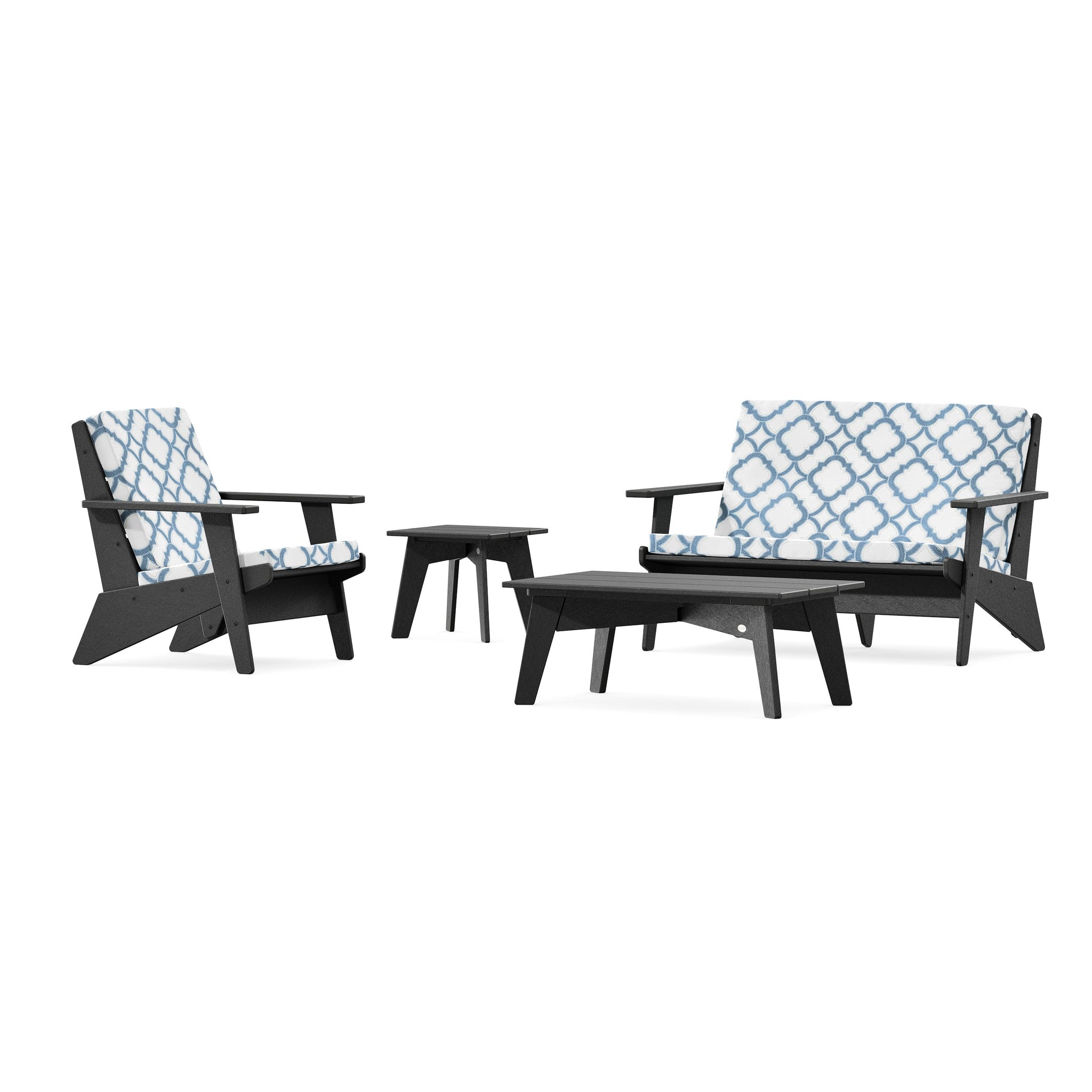 Riviera Modern Lounge 4-Piece Set