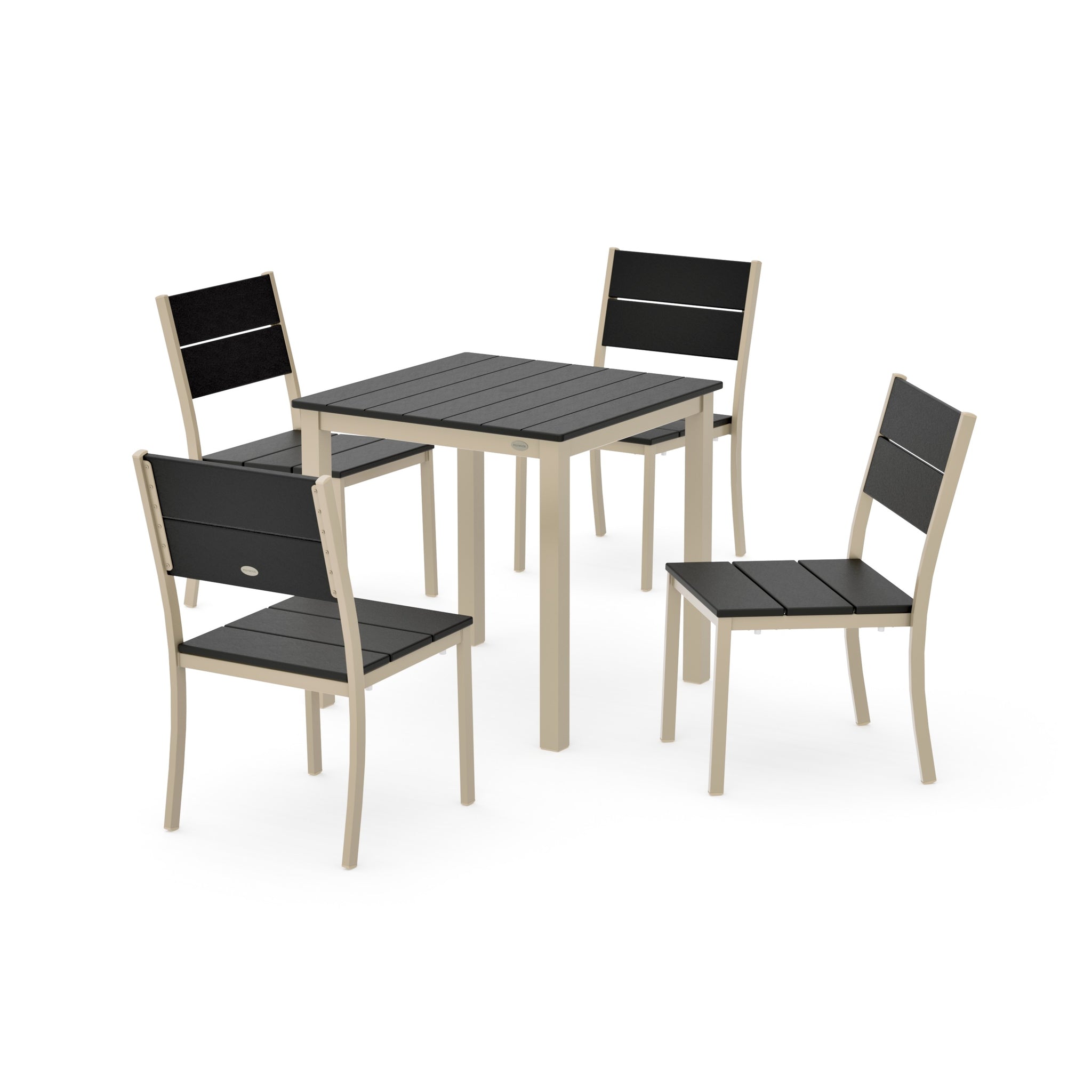 Main Street 5-Piece Square Dining Set- Small