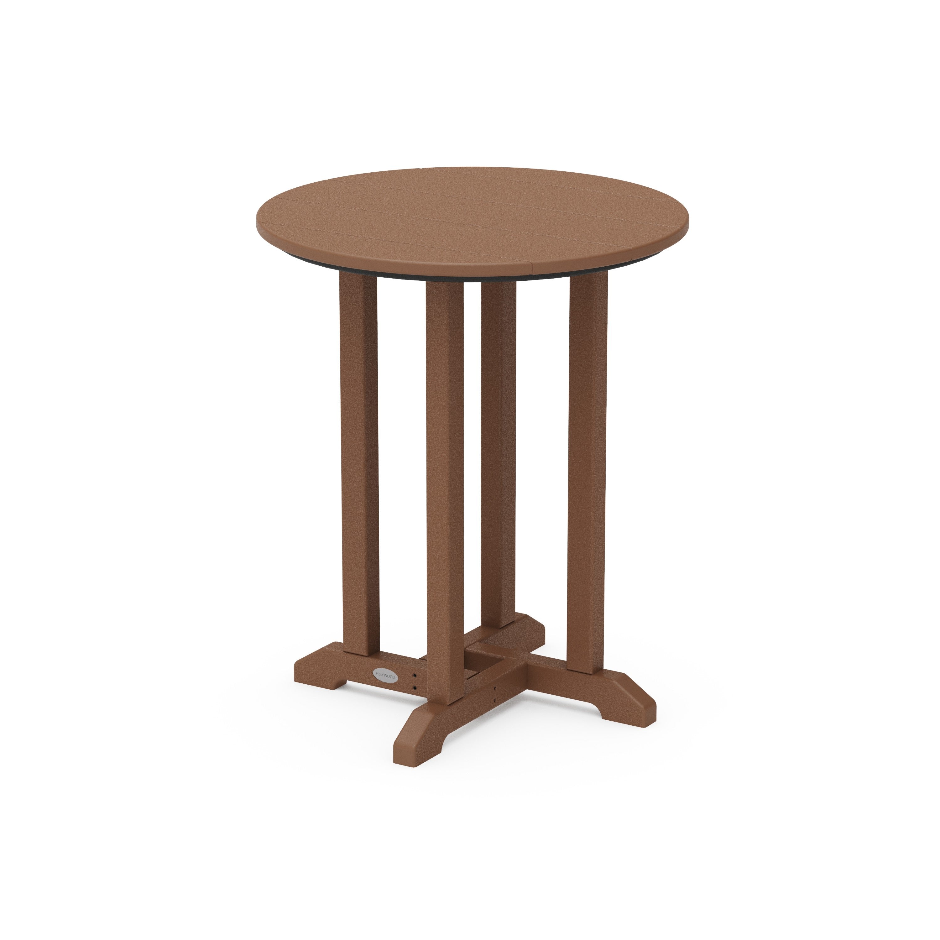 24" Round Farmhouse Bistro Table