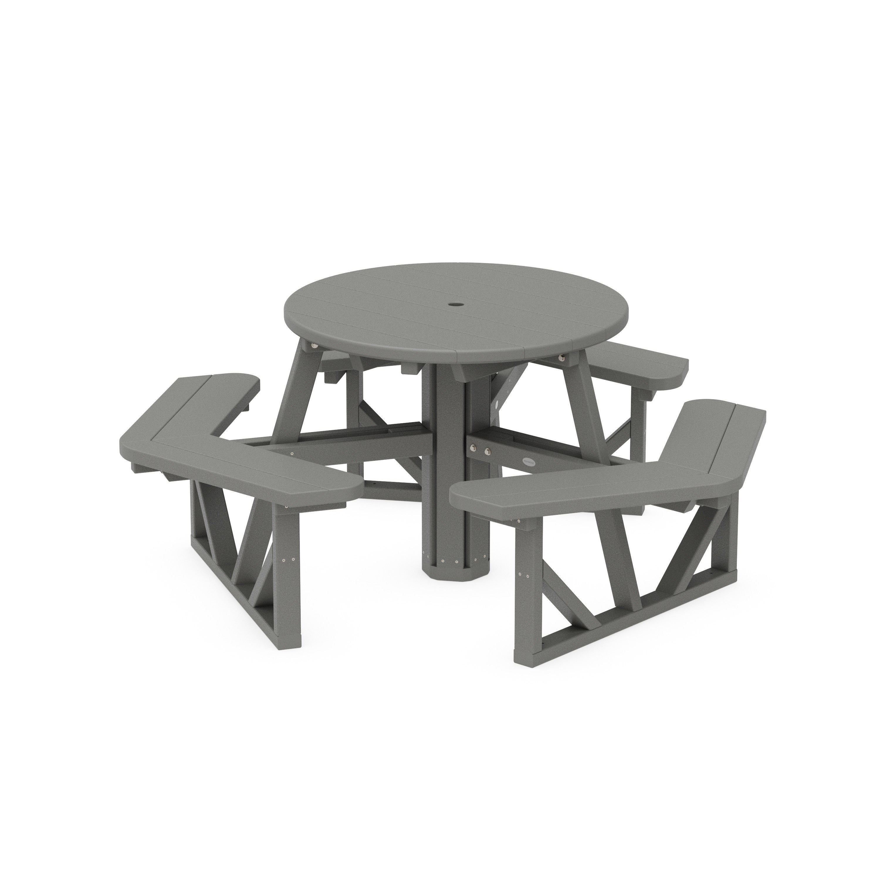 Park 36" Round Picnic Table