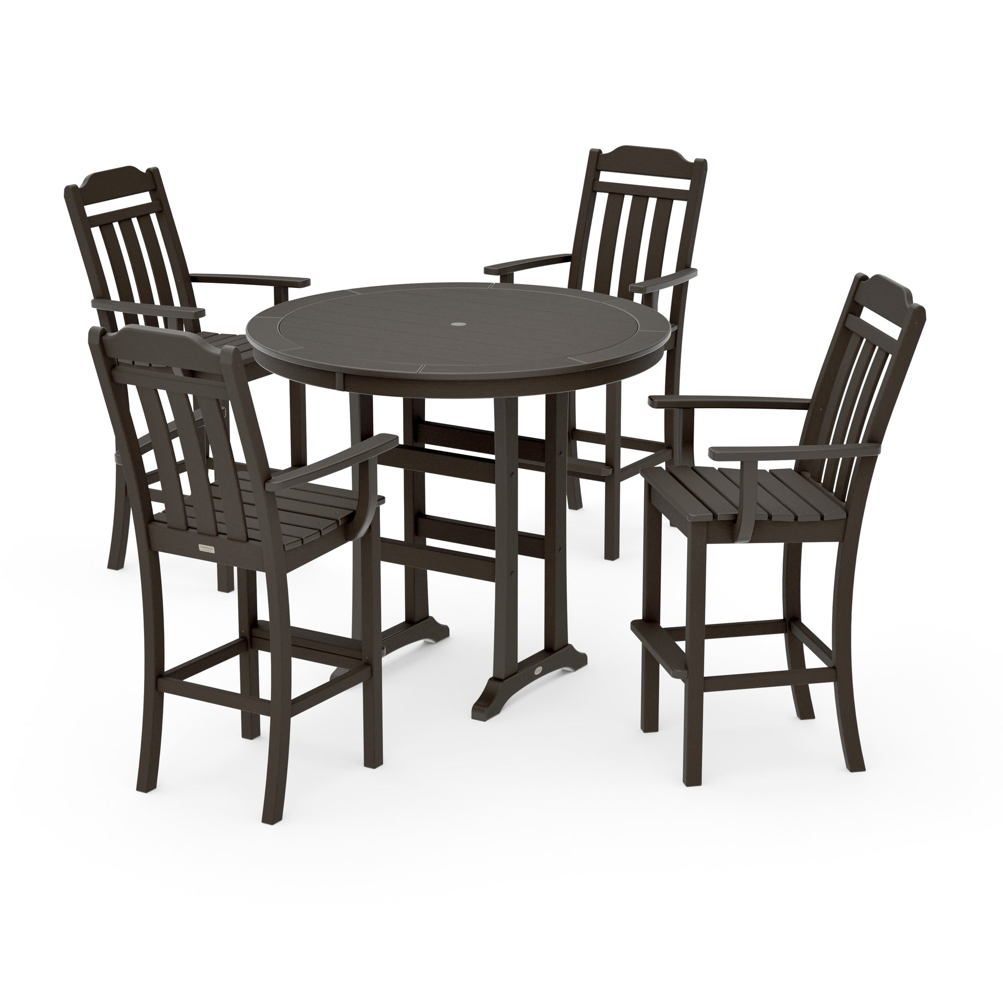 Cottage 5-Piece Round Bar Set