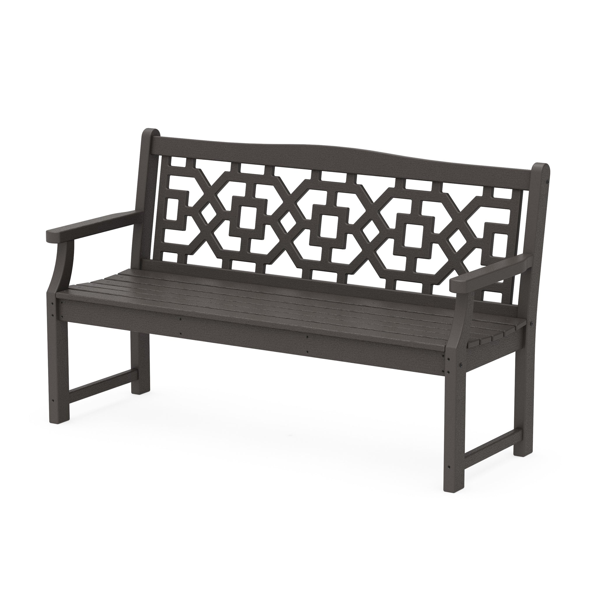 Chinoiserie 60" Garden Bench