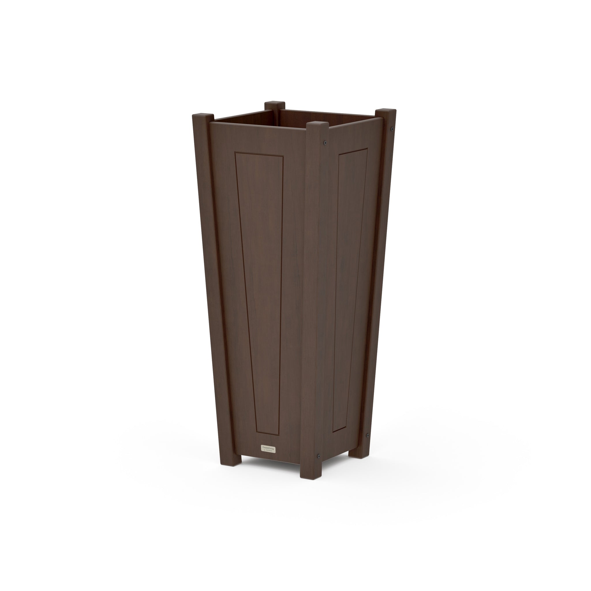 Country Living Tapered Square Tall Planter Box