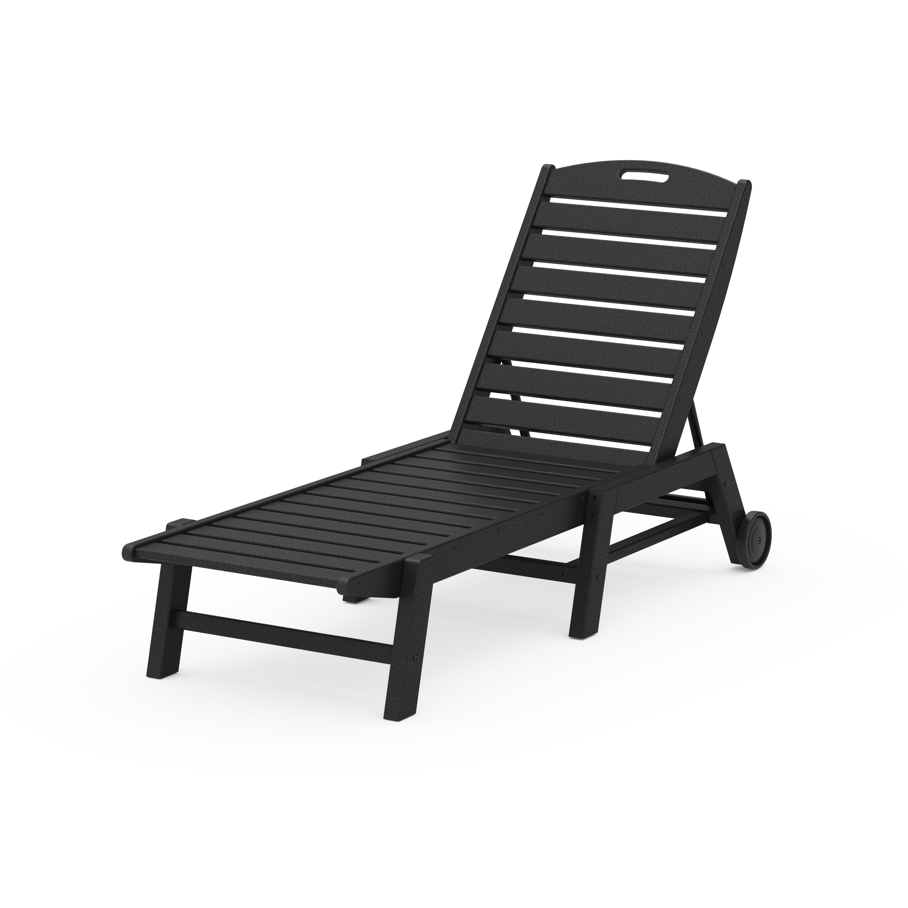 Nautical Chaise with Wheels