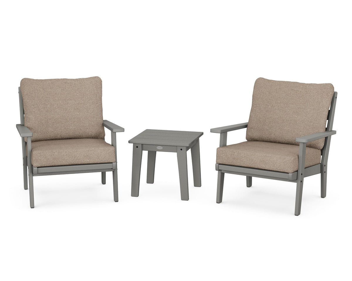 Grant Park 3-Piece Deep Seating Set