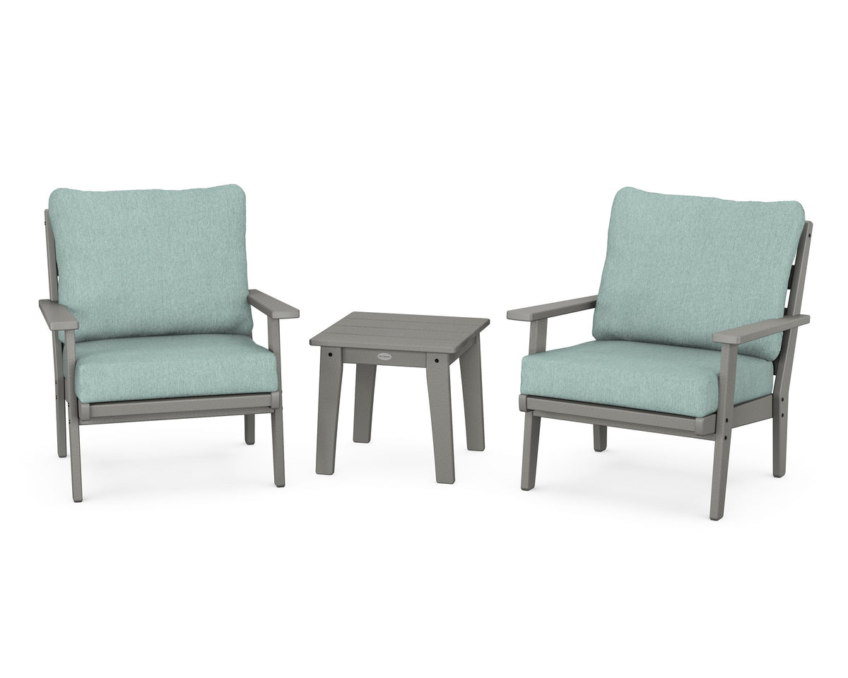 Grant Park 3-Piece Deep Seating Set