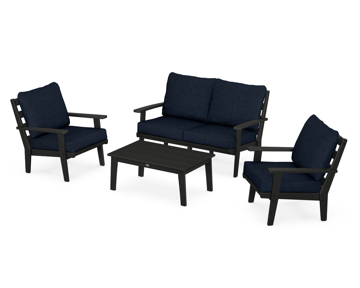 Grant Park 4-Piece Deep Seating Chair Set
