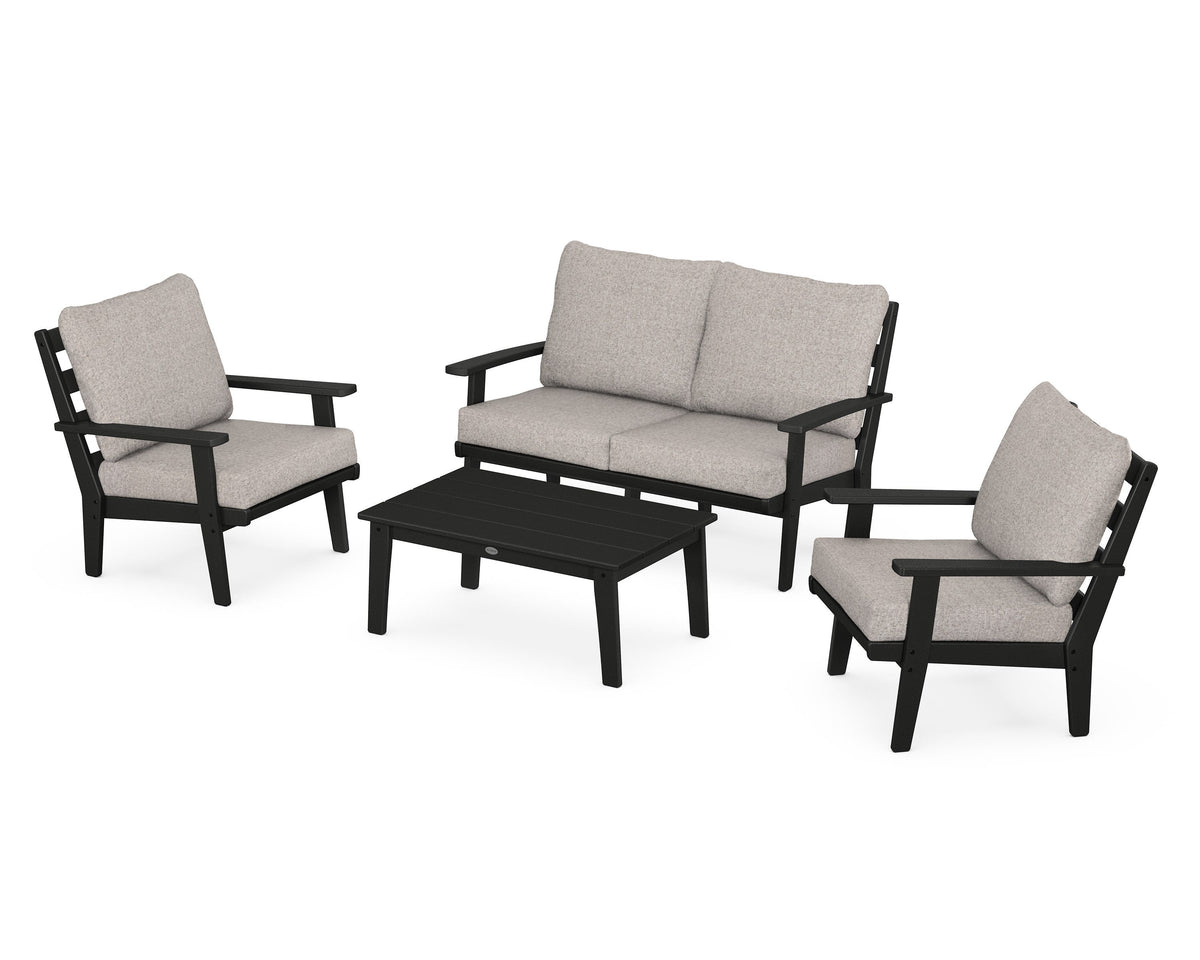Grant Park 4-Piece Deep Seating Chair Set
