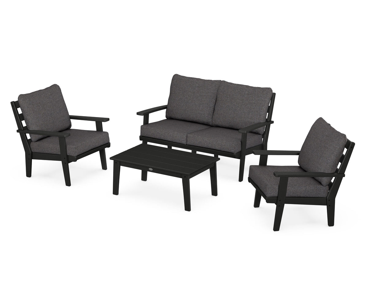 Grant Park 4-Piece Deep Seating Chair Set