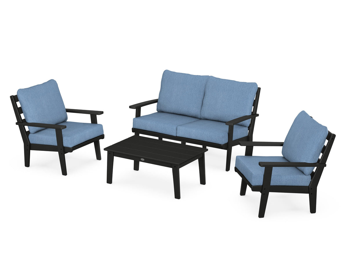 Grant Park 4-Piece Deep Seating Chair Set