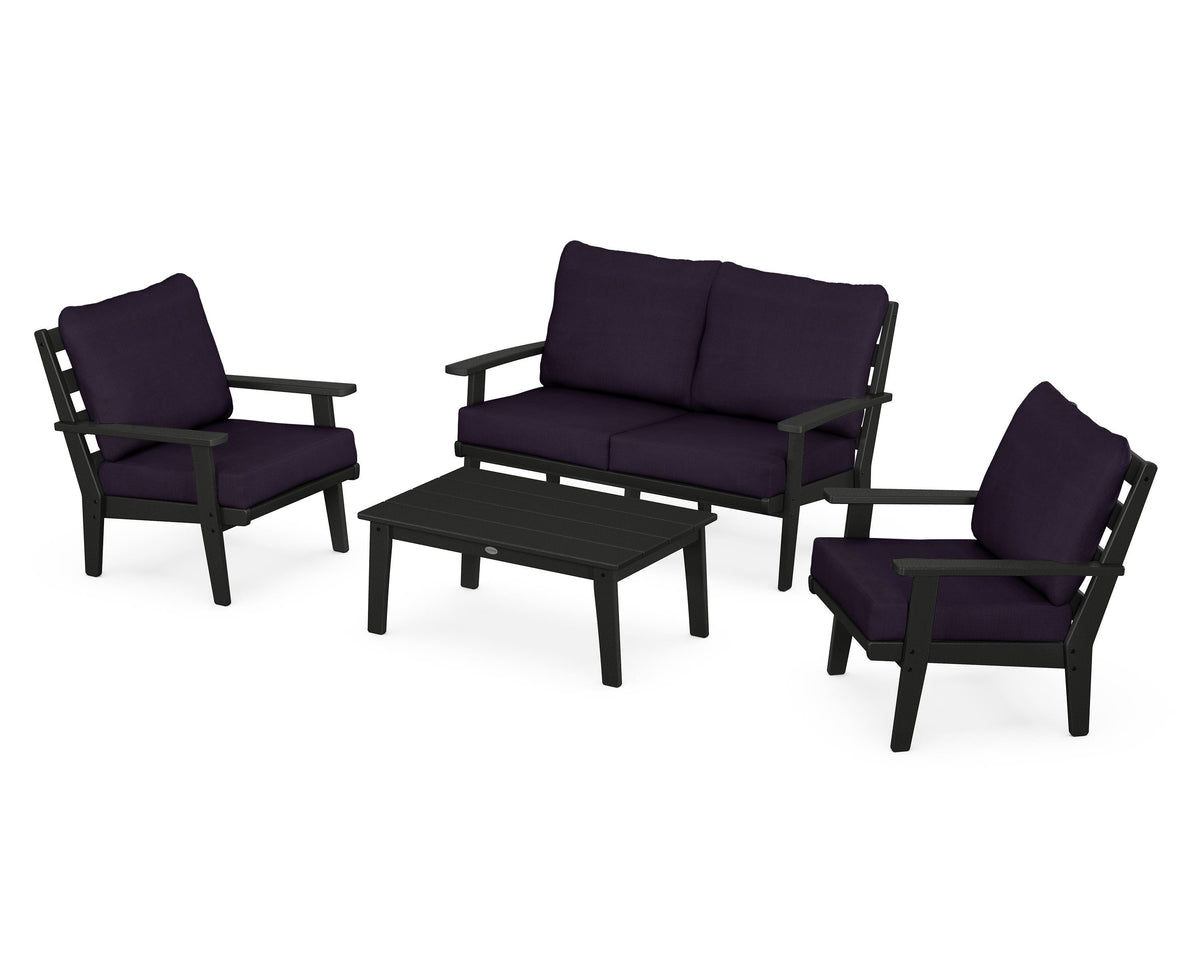 Grant Park 4-Piece Deep Seating Chair Set