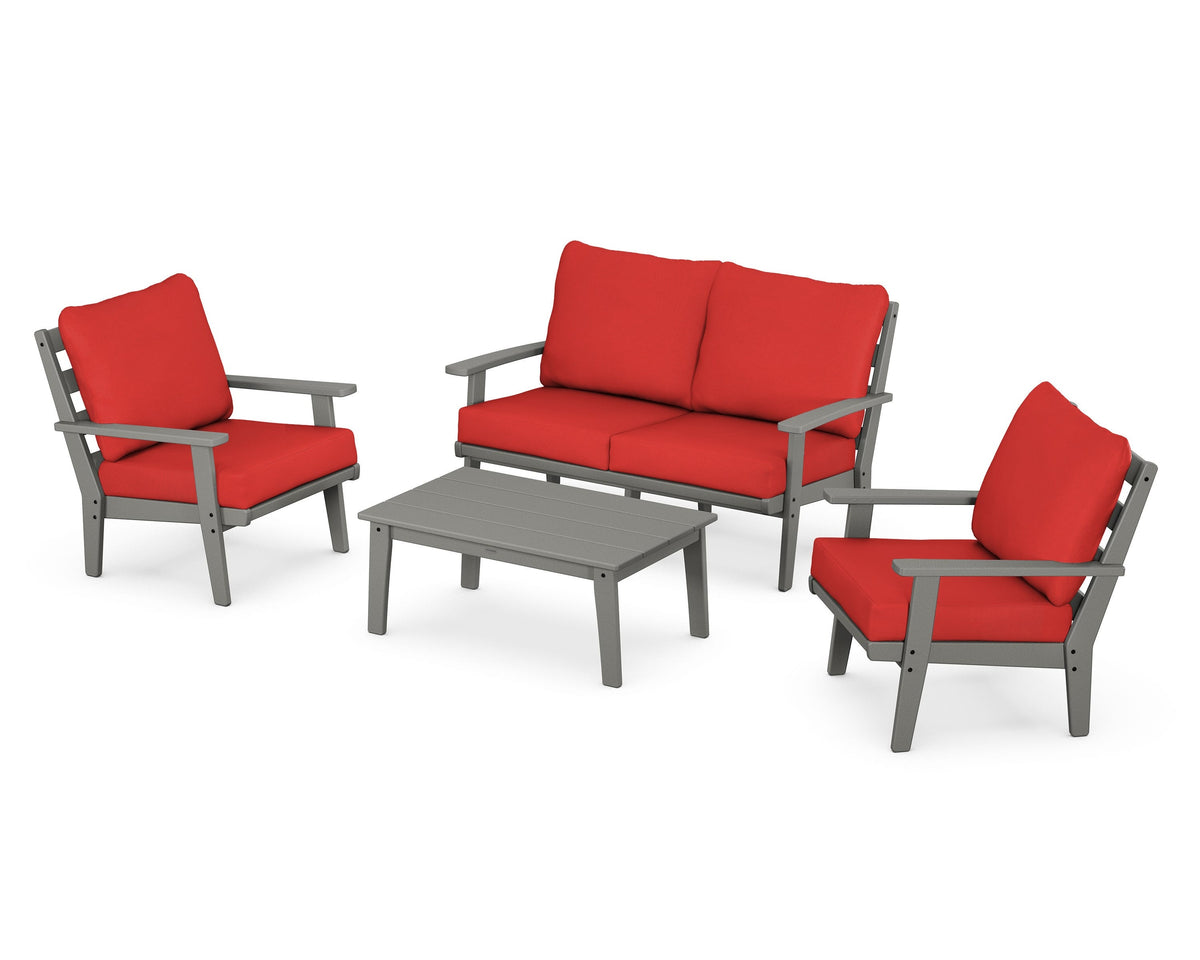 Grant Park 4-Piece Deep Seating Chair Set