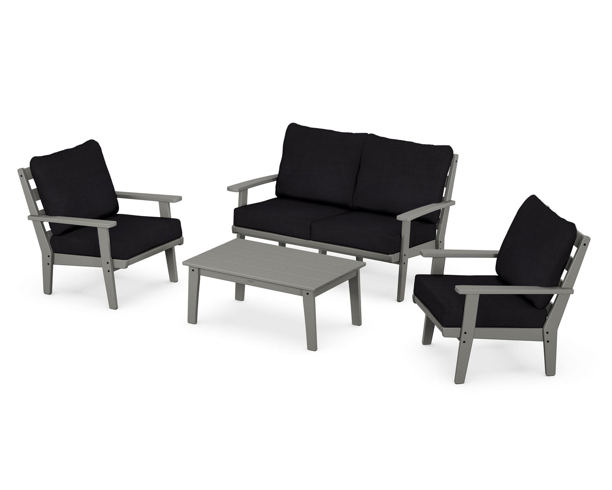 Grant Park 4-Piece Deep Seating Chair Set