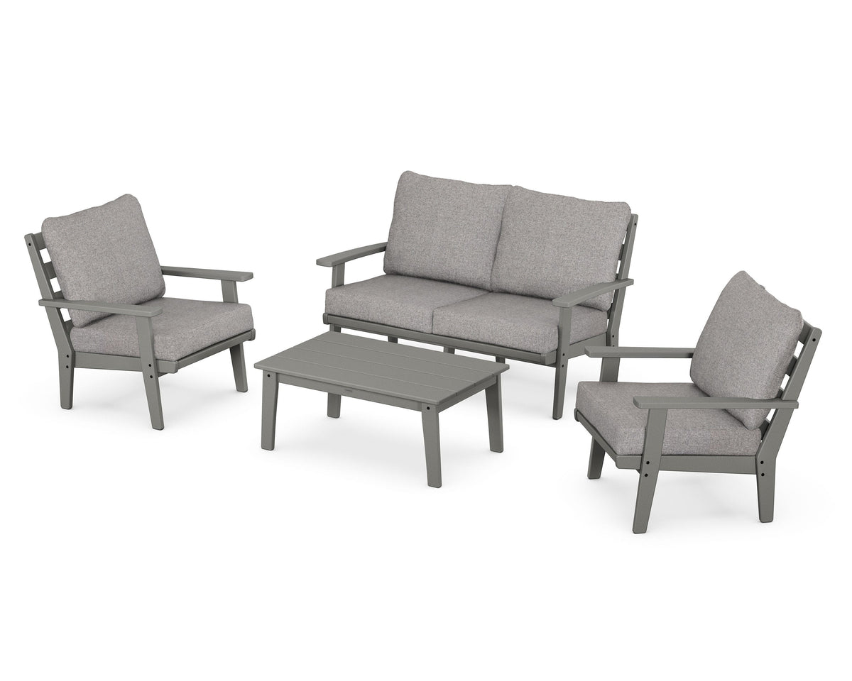 Grant Park 4-Piece Deep Seating Chair Set