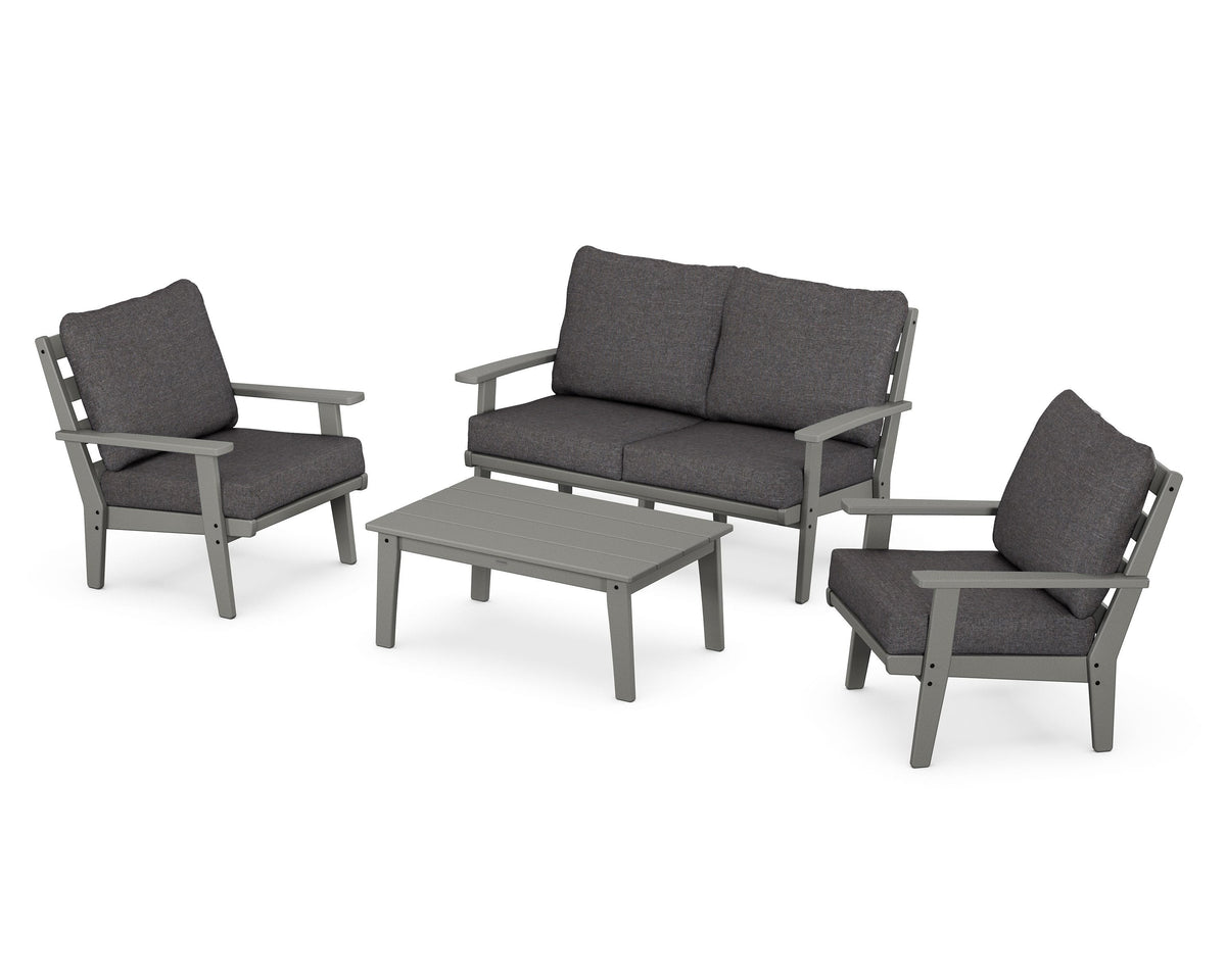 Grant Park 4-Piece Deep Seating Chair Set