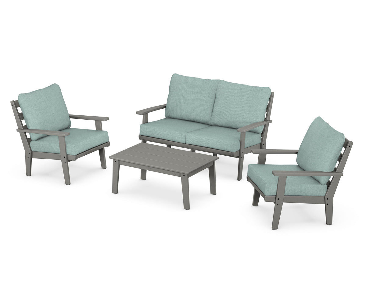 Grant Park 4-Piece Deep Seating Chair Set