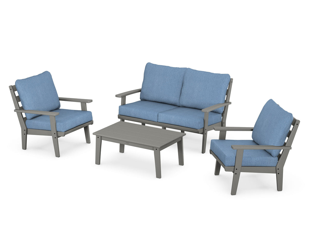 Grant Park 4-Piece Deep Seating Chair Set