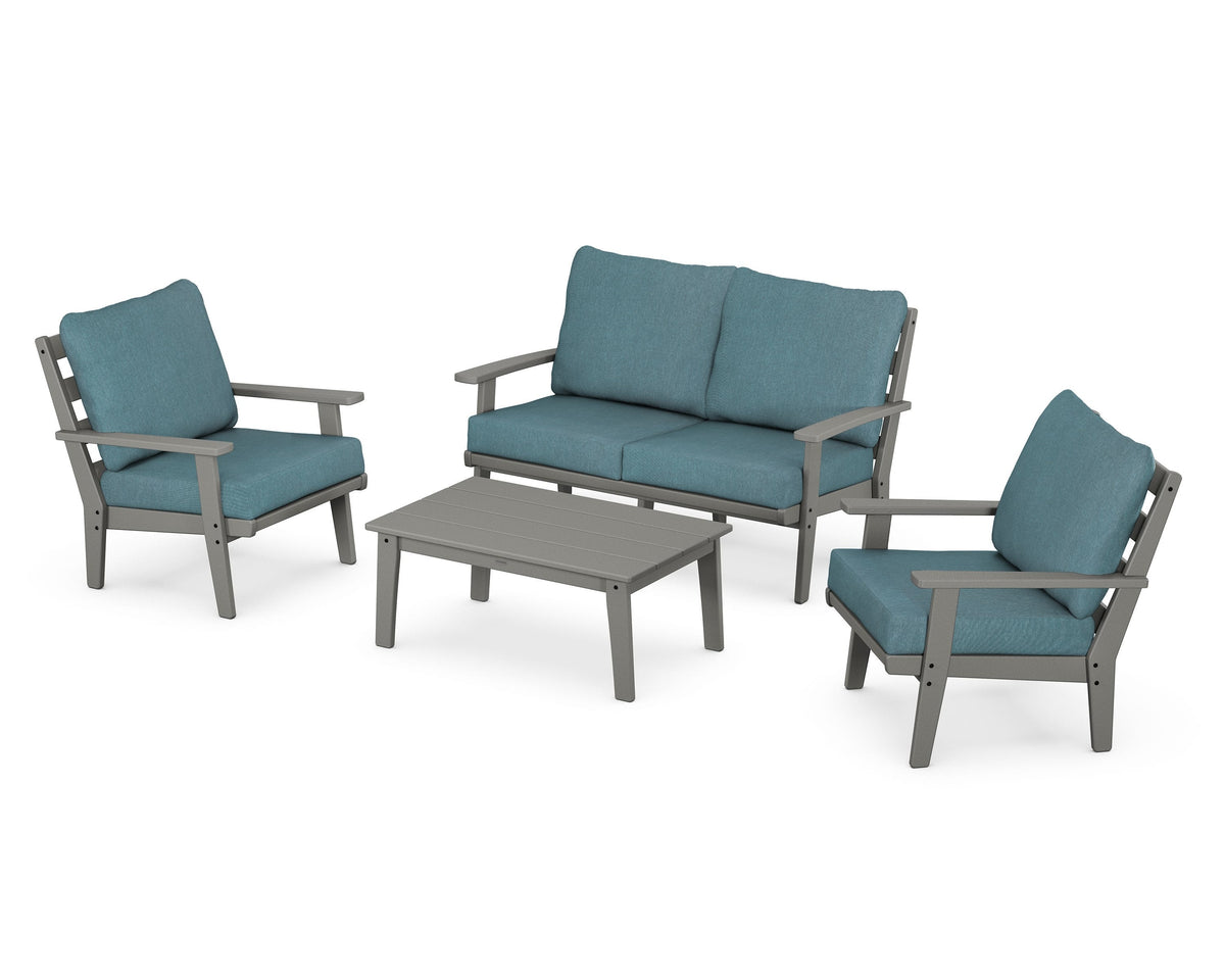 Grant Park 4-Piece Deep Seating Chair Set