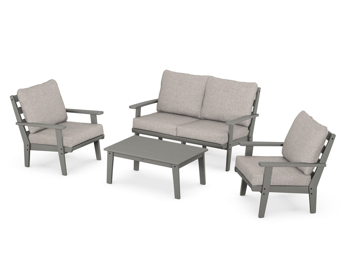 Grant Park 4-Piece Deep Seating Chair Set
