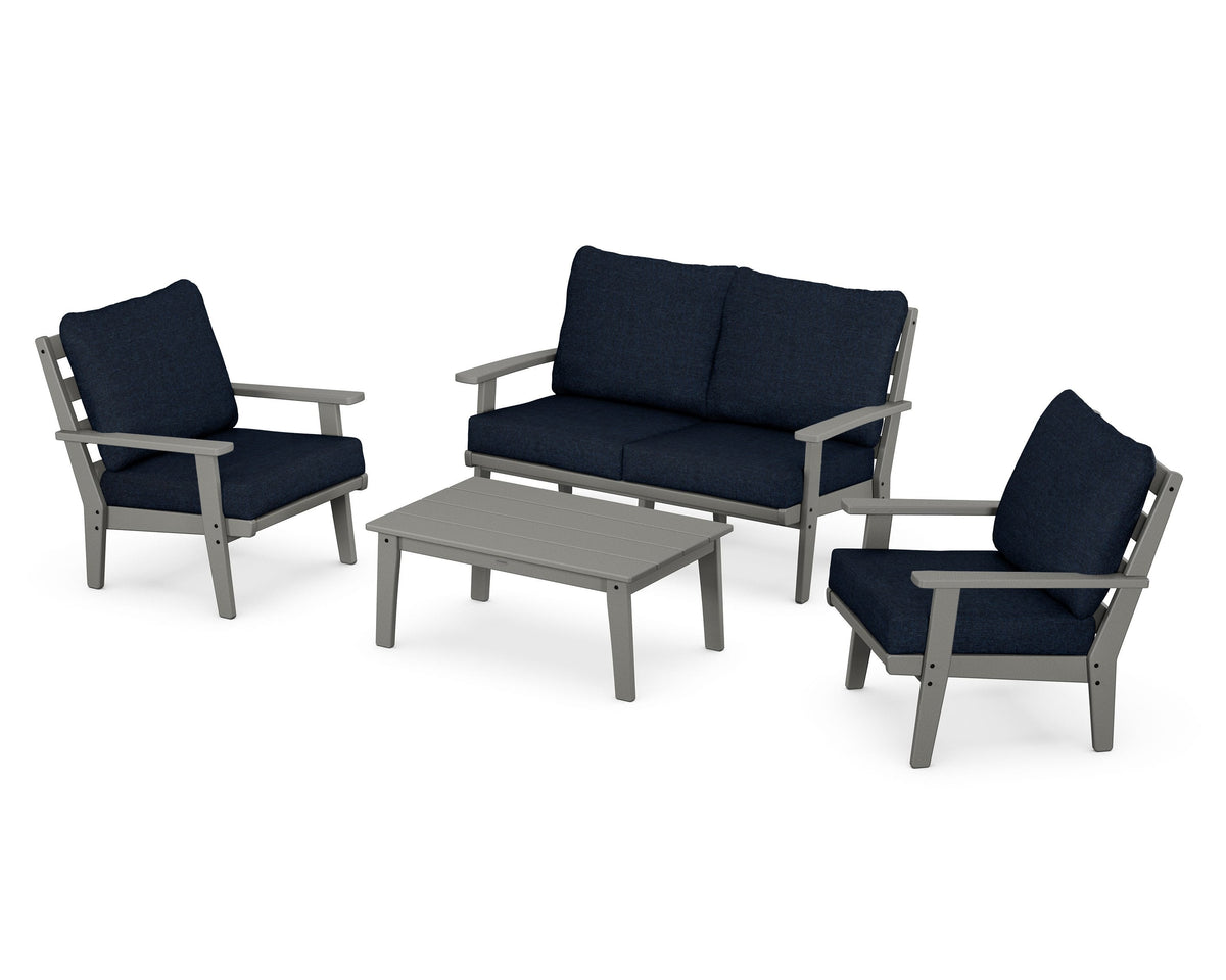 Grant Park 4-Piece Deep Seating Chair Set