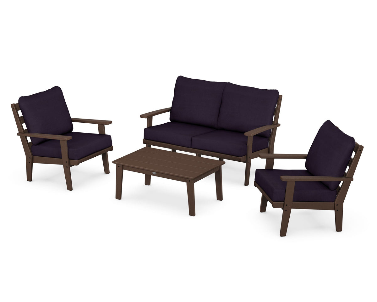 Grant Park 4-Piece Deep Seating Chair Set