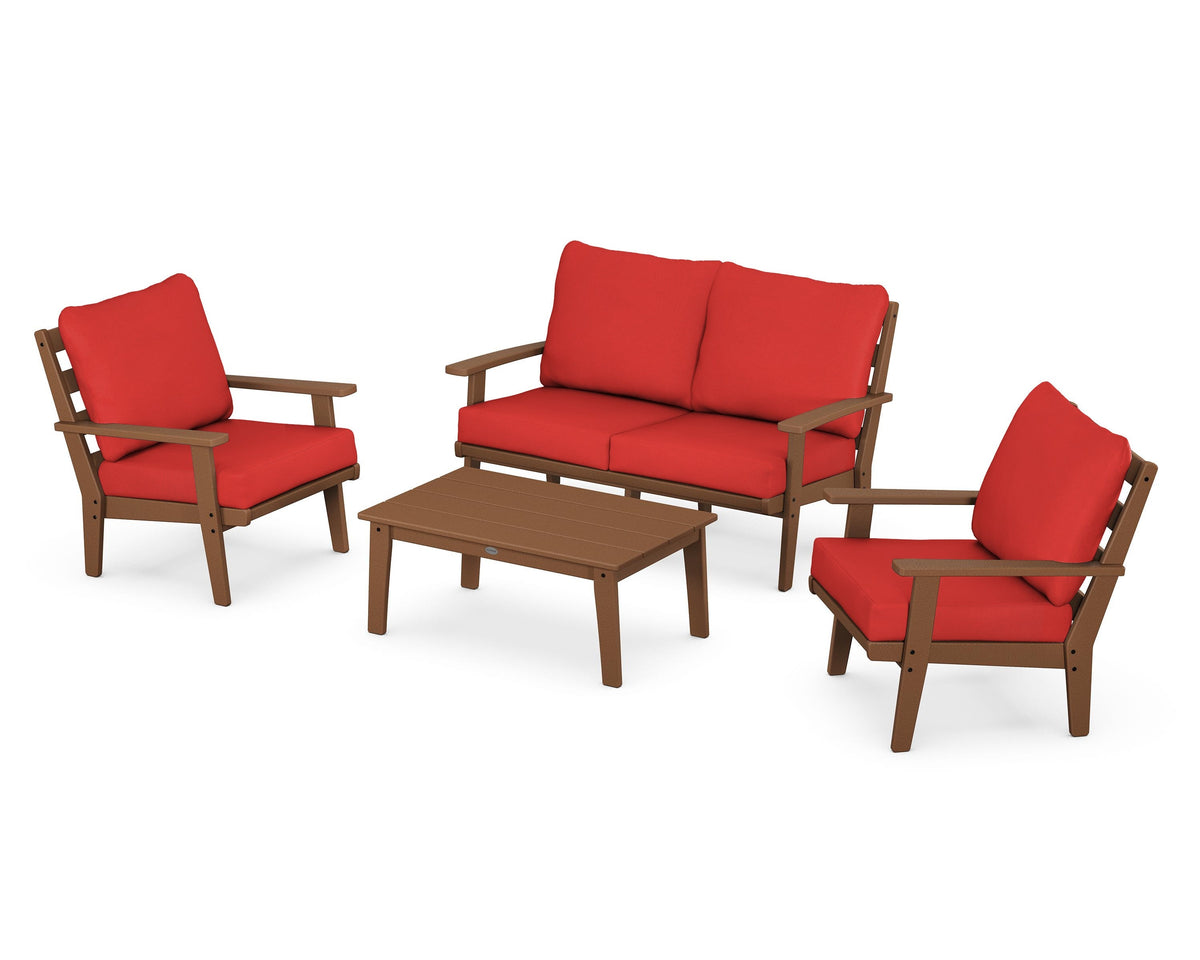 Grant Park 4-Piece Deep Seating Chair Set