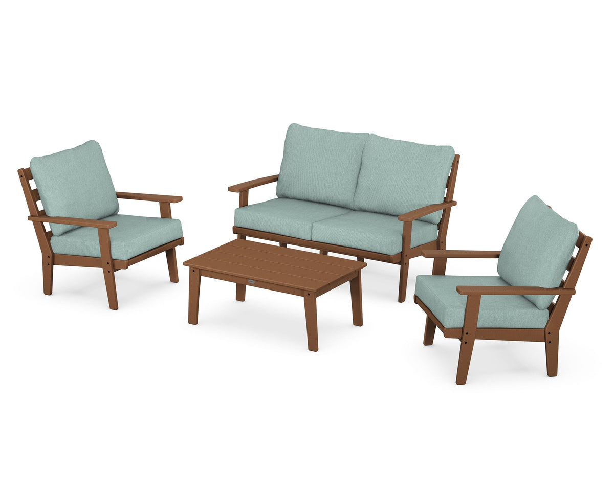 Grant Park 4-Piece Deep Seating Chair Set