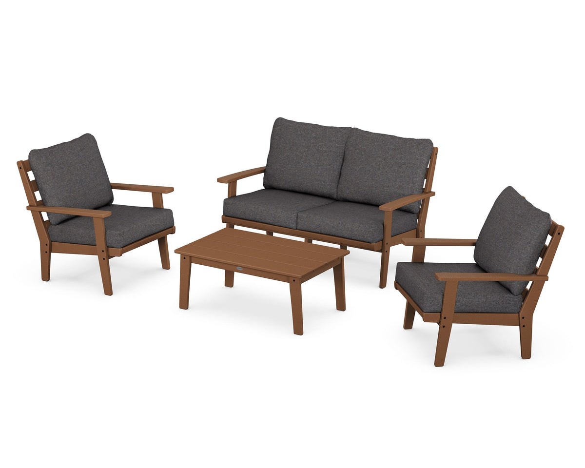 Grant Park 4-Piece Deep Seating Chair Set