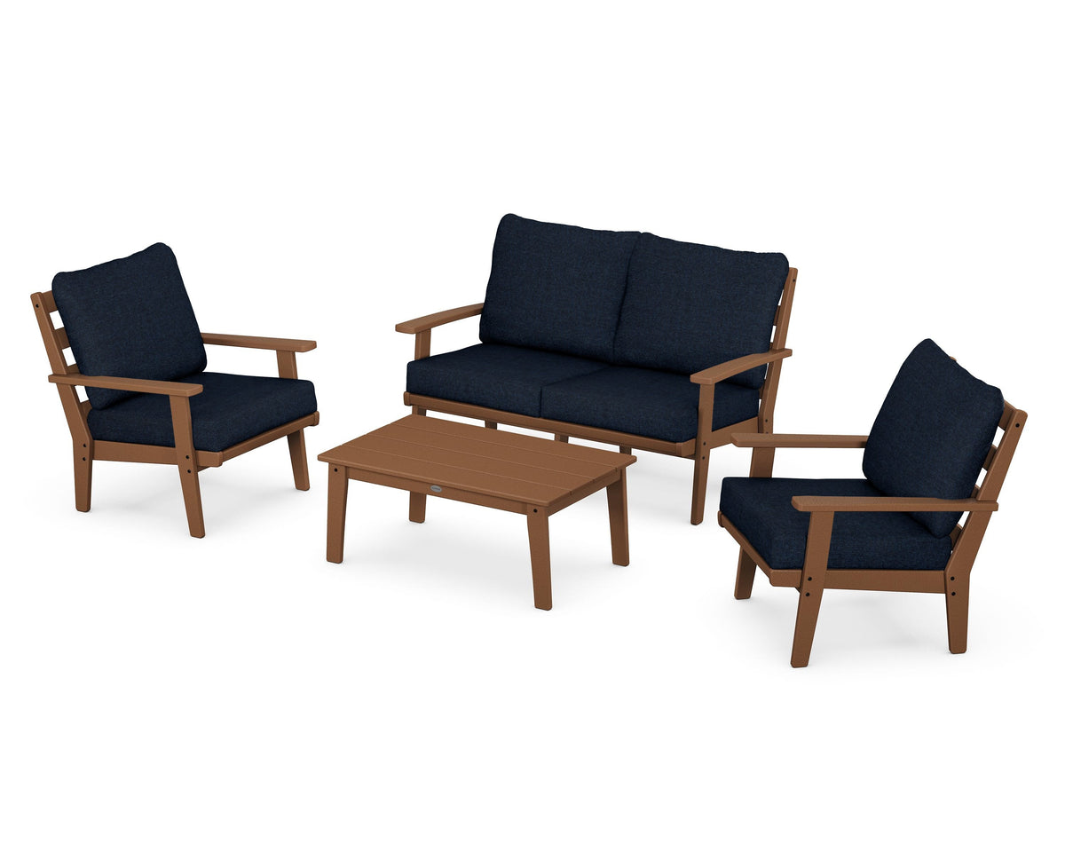 Grant Park 4-Piece Deep Seating Chair Set