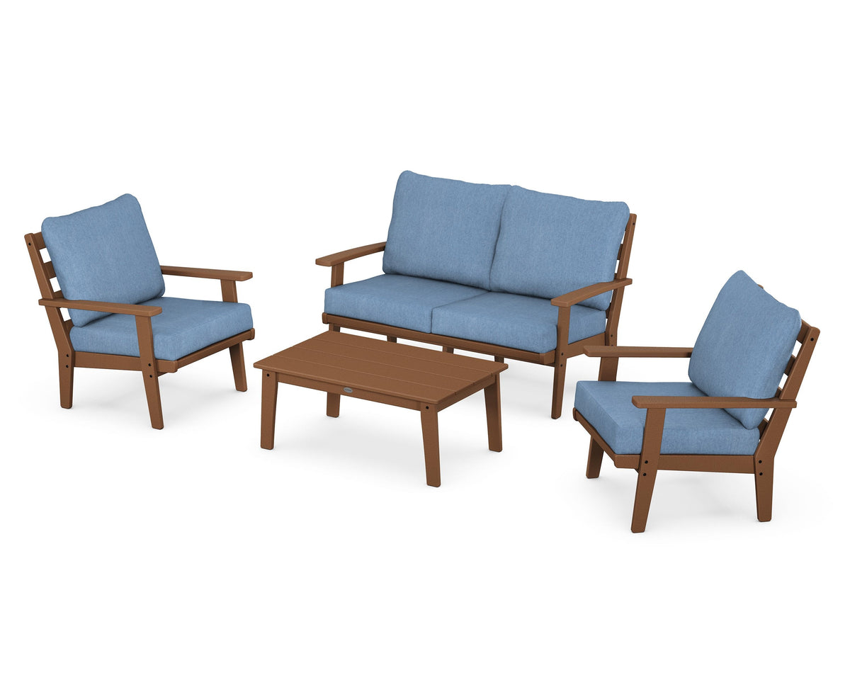 Grant Park 4-Piece Deep Seating Chair Set