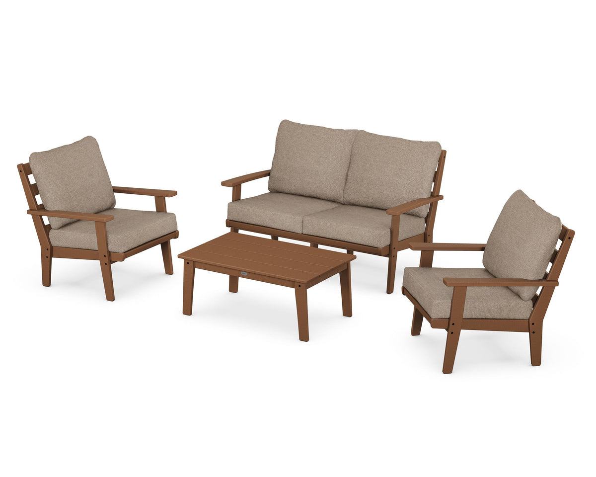 Grant Park 4-Piece Deep Seating Chair Set