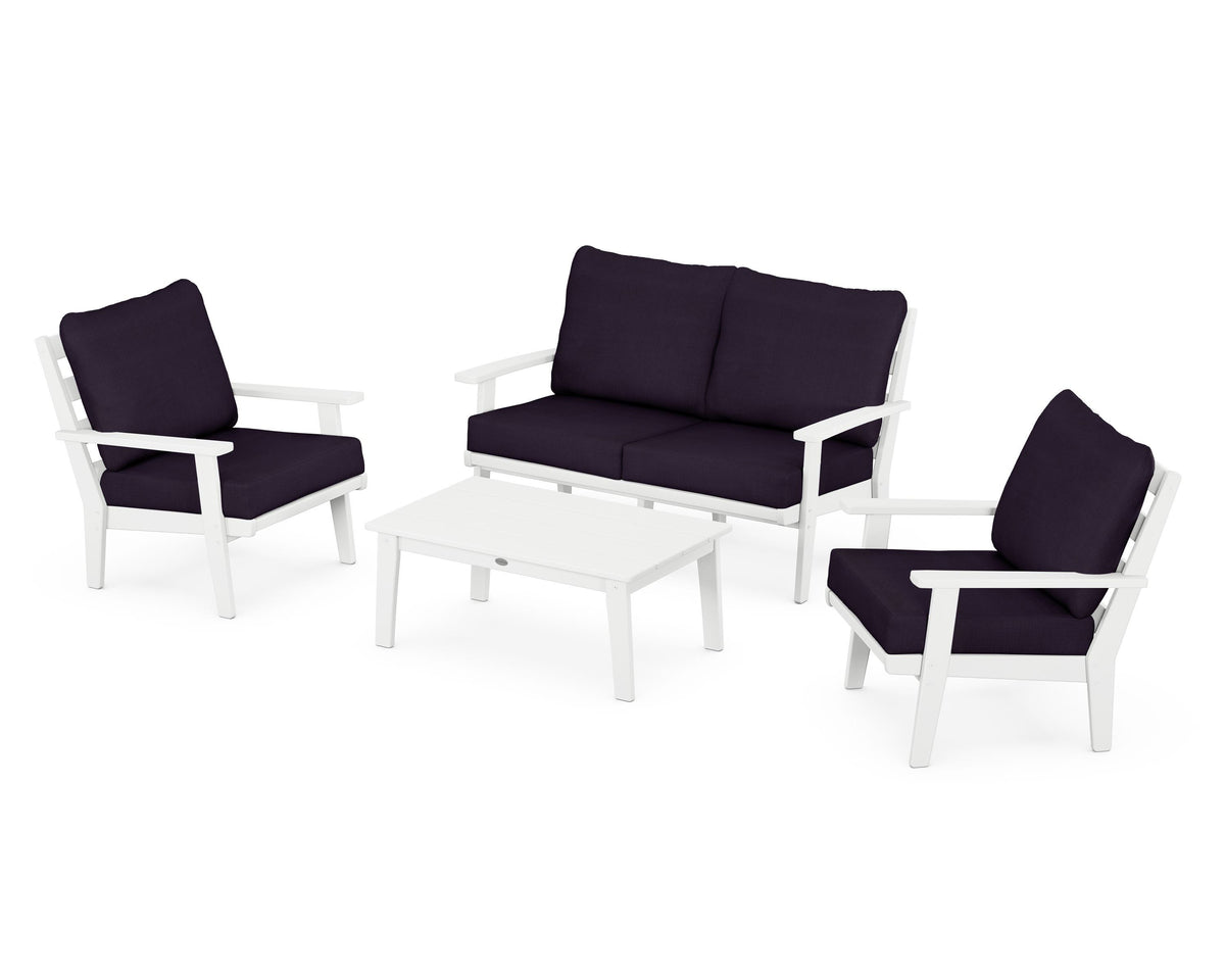 Grant Park 4-Piece Deep Seating Chair Set