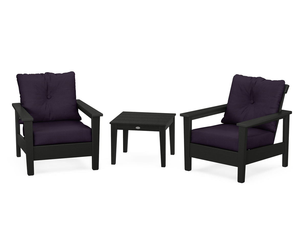 Prescott 3-Piece Deep Seating Set