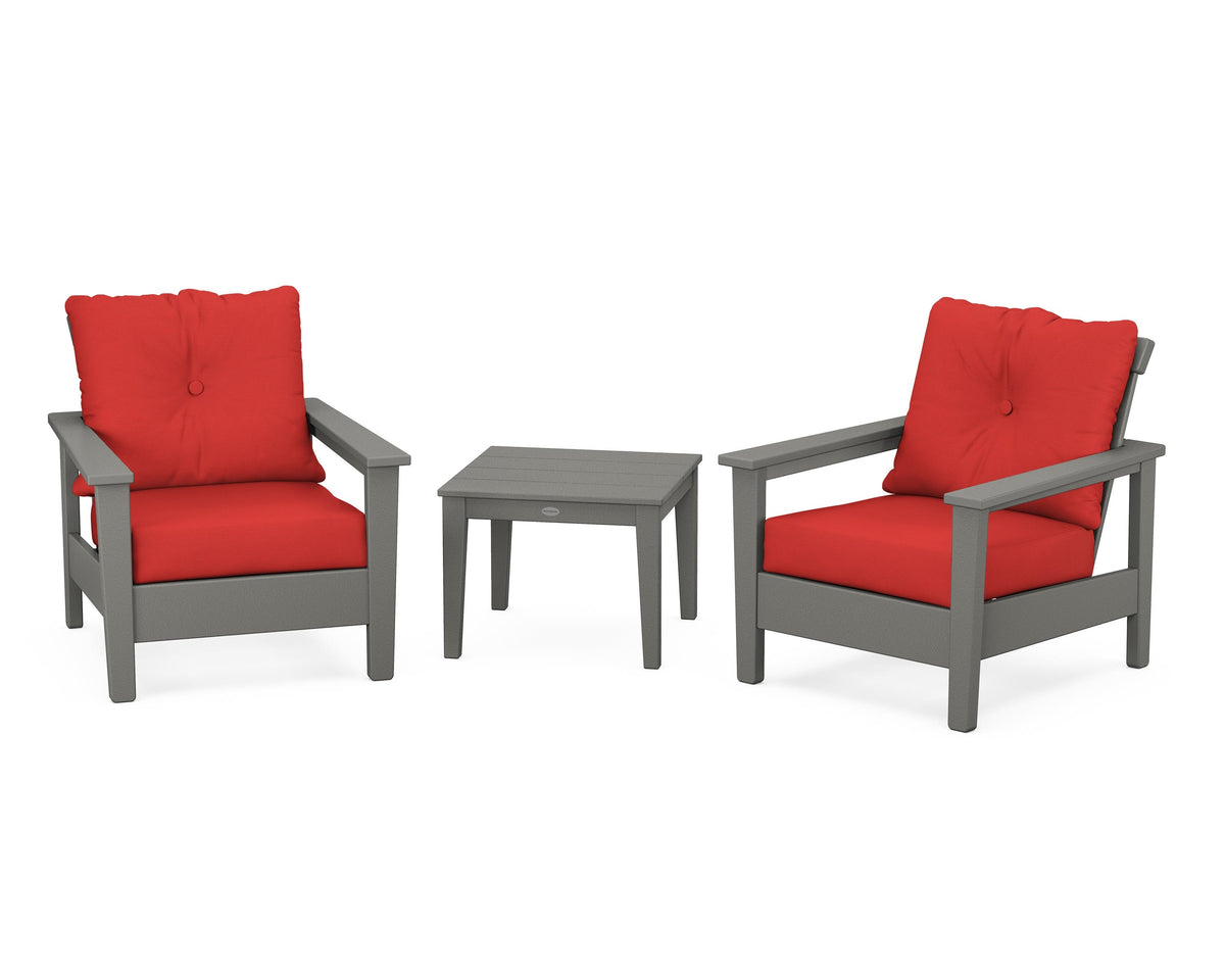 Prescott 3-Piece Deep Seating Set